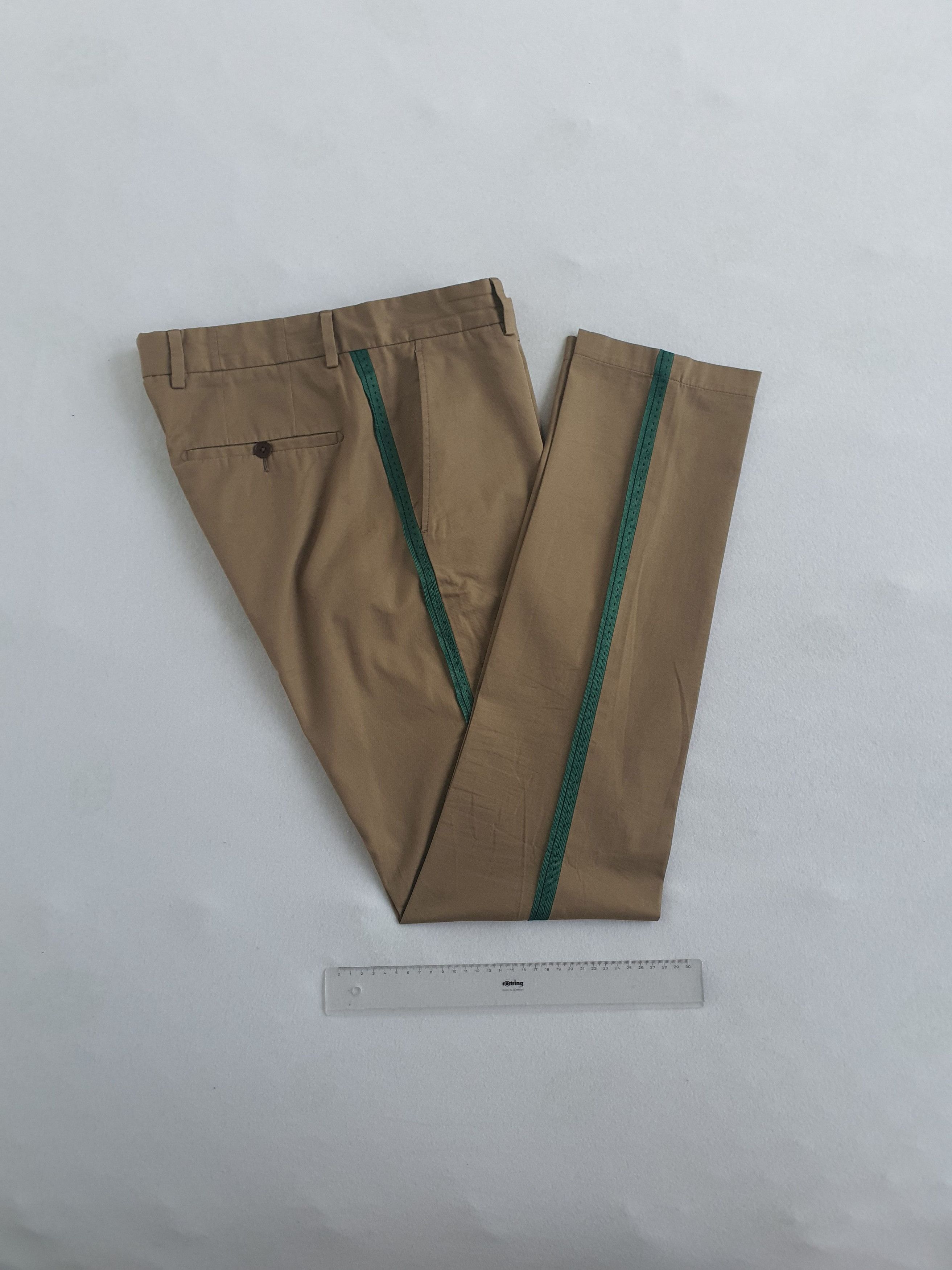 Lanvin Lightweight Tailored Trousers w Side Braid (SS 2017) Size US 30 / EU 46 - 3 Thumbnail