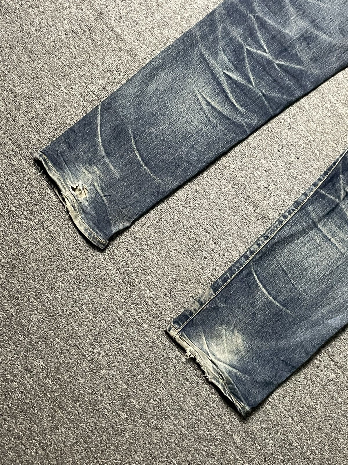 Edwin × Japanese Brand × Vintage Vintage EDWIN Selvedge Dirty Jeans (91) Size US 32 / EU 48 - 11 Thumbnail