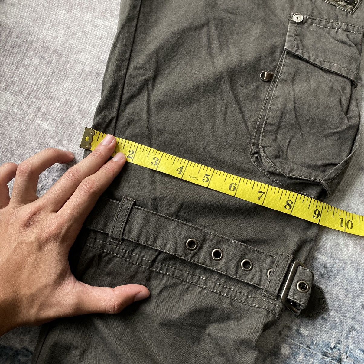 If Six Was Nine × Japanese Brand × Le Grande Bleu (L.G.B.) Semantic Design Bondage Cargo Pants Size US 32 / EU 48 - 18 Thumbnail