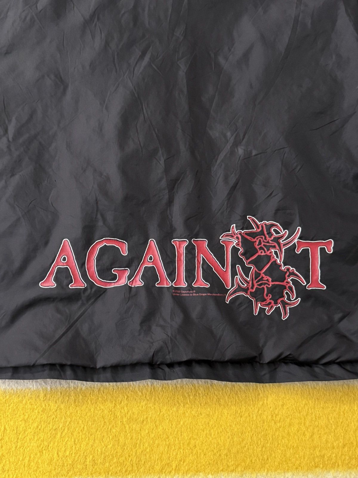Band Tees Vintage 98 2000 Sepultura Against Blue Grape Coach Jacket XL Size US XL / EU 56 / 4 - 4 Thumbnail