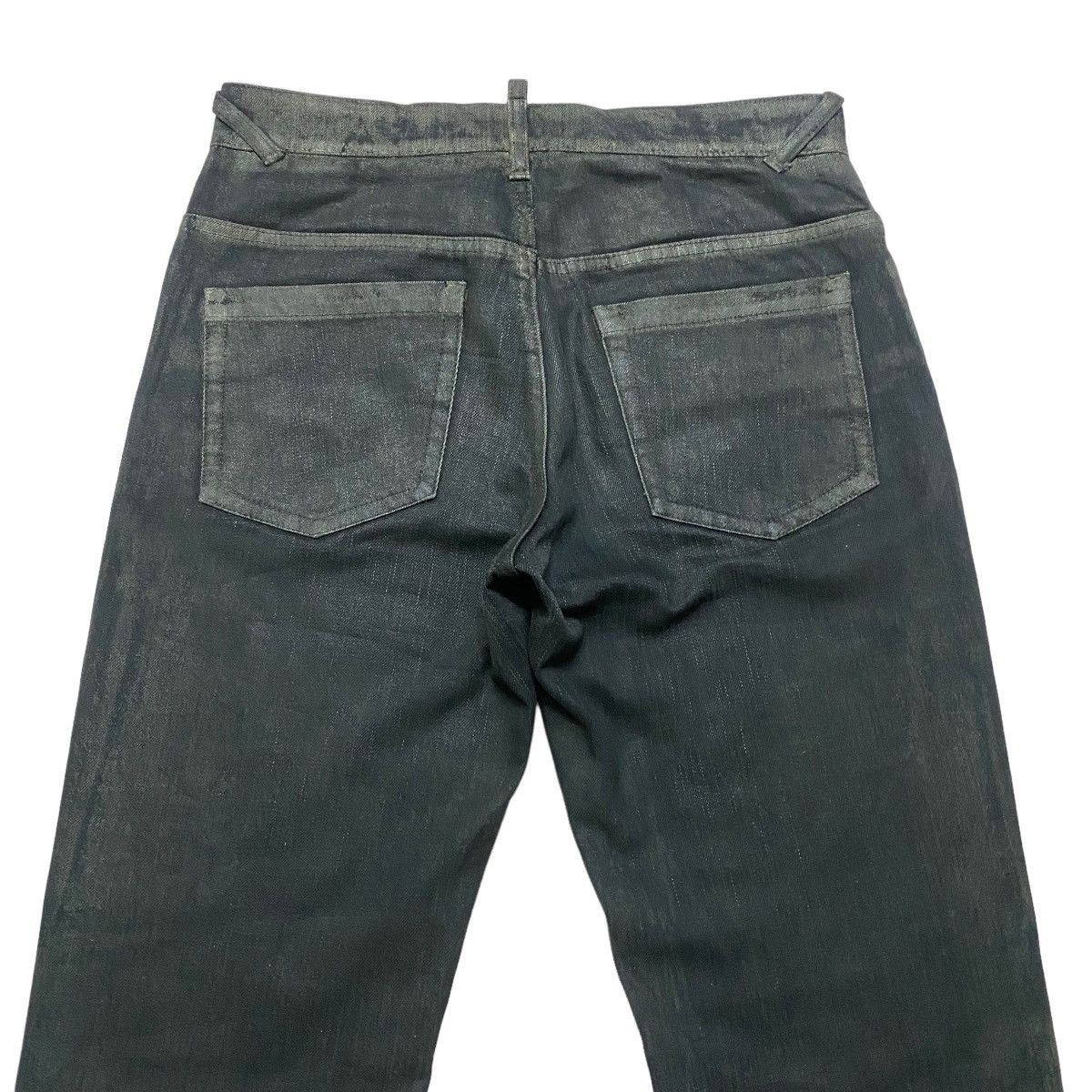 John Galliano John Galliano Black Dust Waxed Denim Jeans Size US 30 / EU 46 - 9 Thumbnail