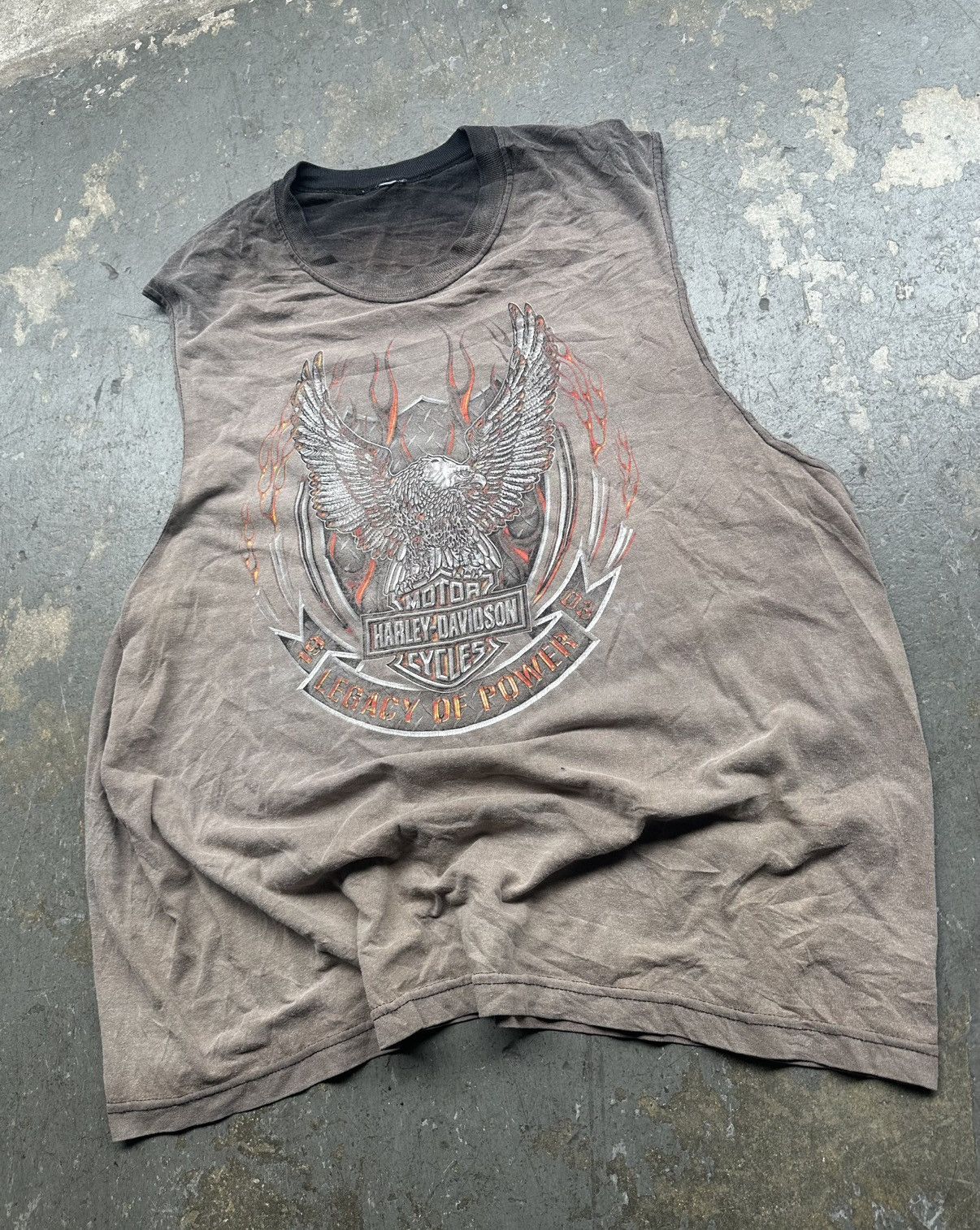 Other Vintage Sun Faded 90s Harley Davidson Erd style Tee Size US XL / EU 56 / 4 - 5 Thumbnail