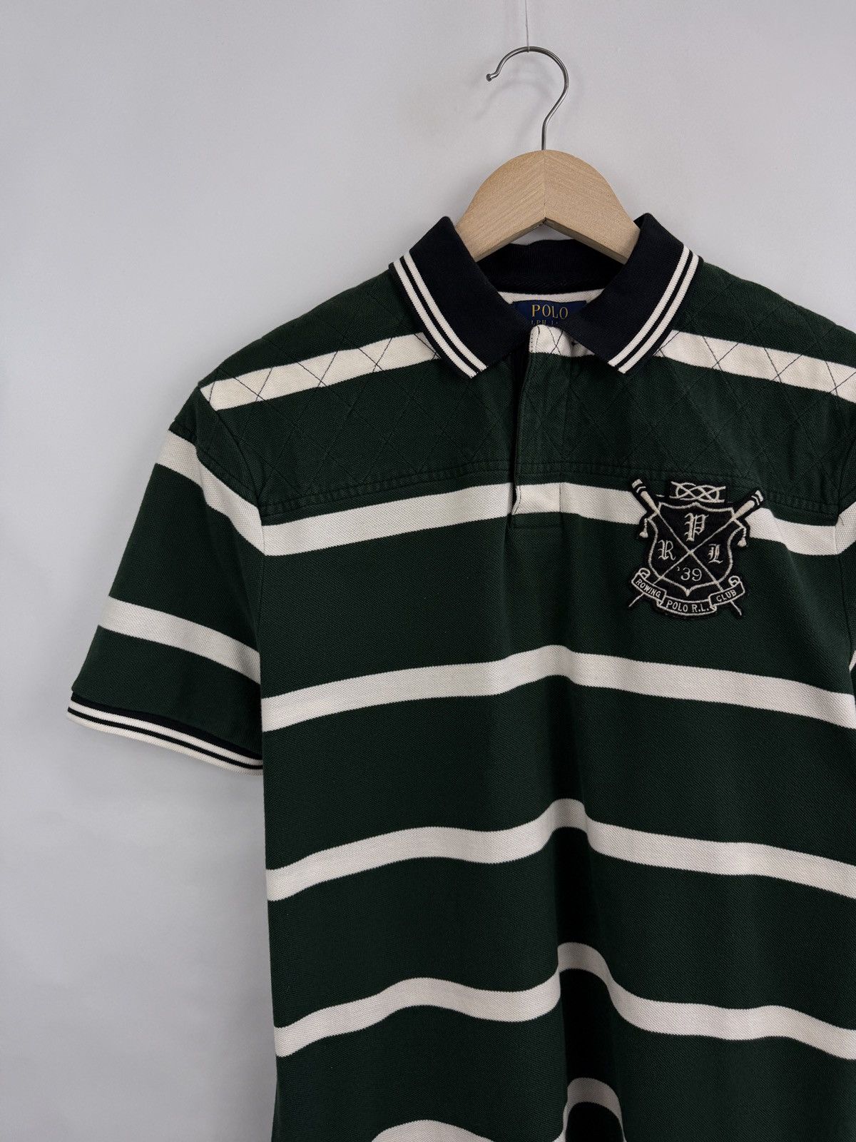 Polo Ralph Lauren 🇺🇸 Polo Ralph Lauren Rowing Club Custom Slim Fit Polo T-Shirt Size US L / EU 52-54 / 3 - 2 Thumbnail