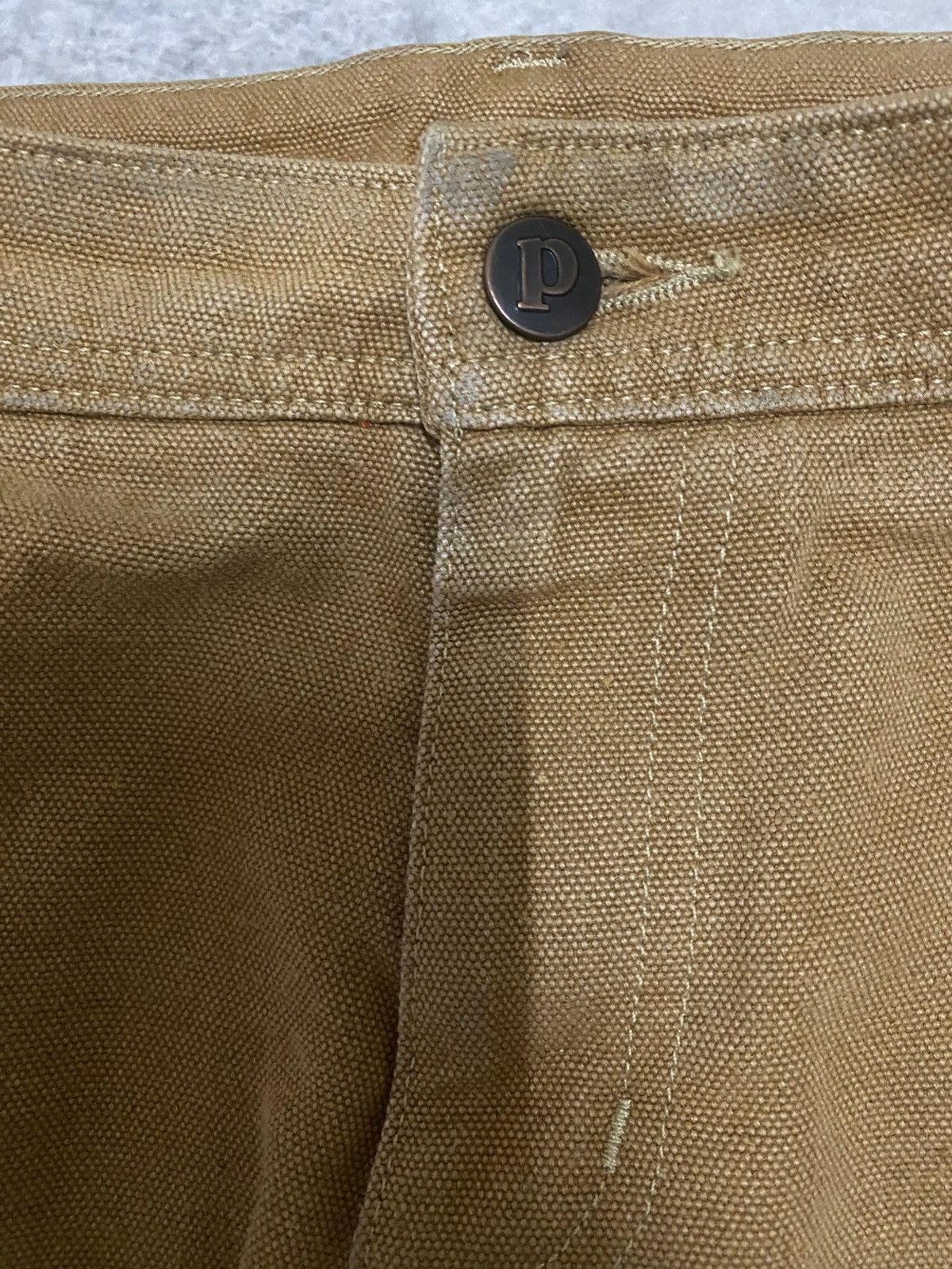 Japanese Brand Patagonia Iron Forge Hemp Canvas Barn Pants - Cinch Back Size US 32 / EU 48 - 4 Thumbnail