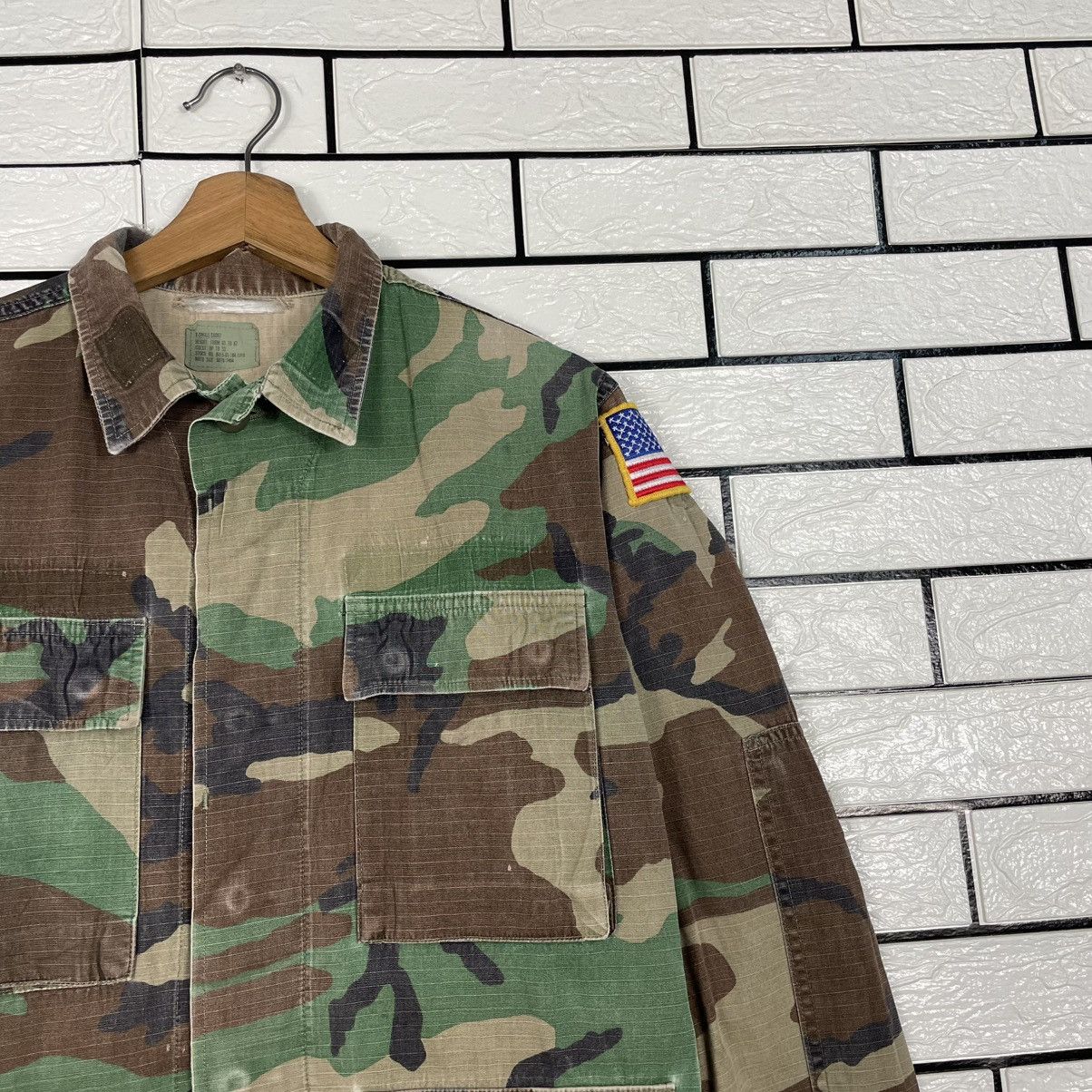 Other Vintage Nato US Army Camo Combat Jacket Size US XS / EU 42 / 0 - 5 Thumbnail