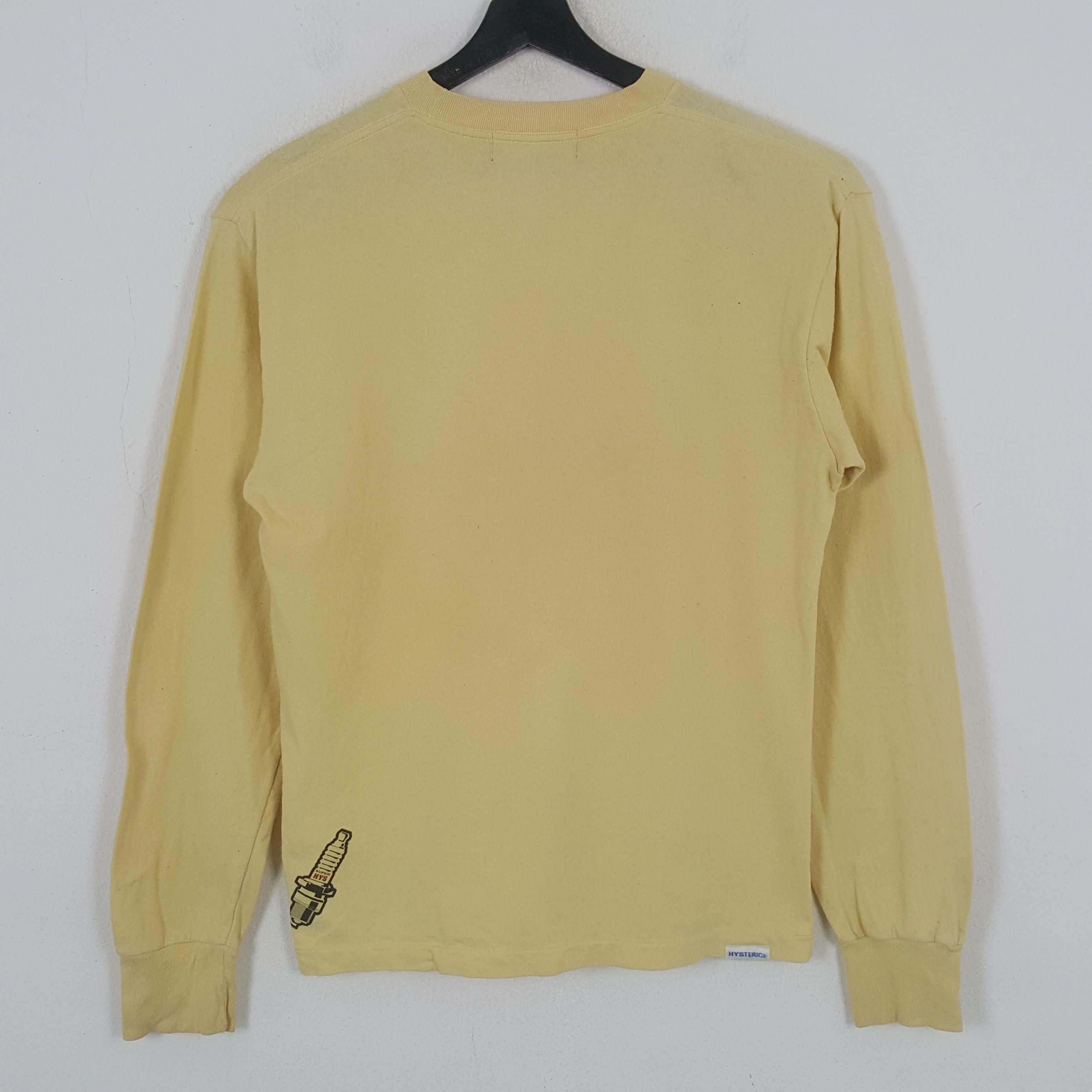 Hysteric Glamour HYSTERIC GLAMOUR Japanese Brand Longslevee Tshirt C285N5 Size US M / EU 48-50 / 2 - 3 Thumbnail