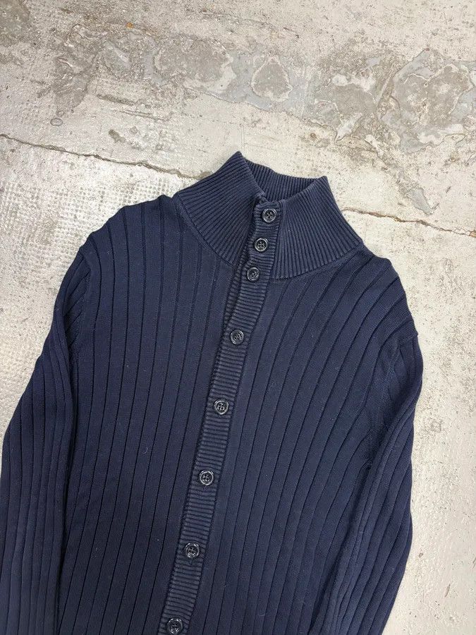 Dolce & Gabbana AW2006 Dolce & Gabbana Navy Buttoned Wool Sweater Size US M / EU 48-50 / 2 - 4 Thumbnail