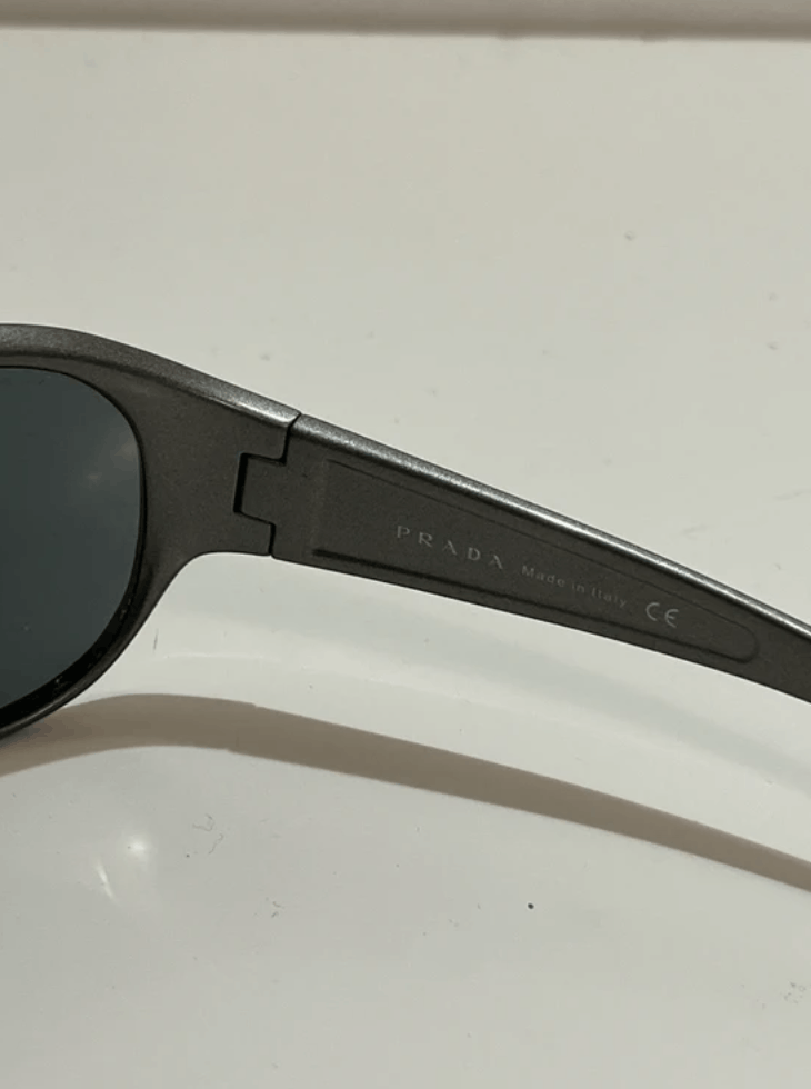 Prada PRADA Sunglasses SPS 04G Wrap Star Rimless Luna Rossa Size ONE SIZE - 5 Thumbnail