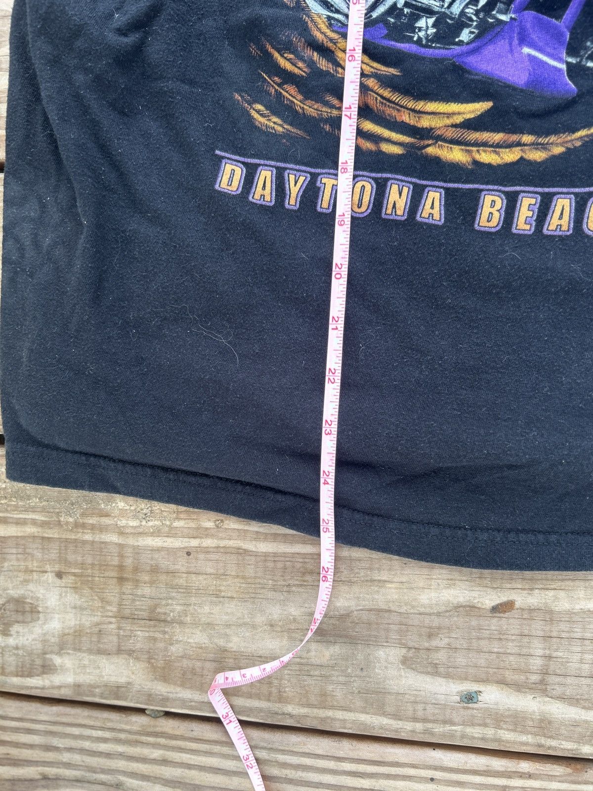Vintage Vintage Daytona Beach Racing Graphic Tee Size US L / EU 52-54 / 3 - 4 Thumbnail