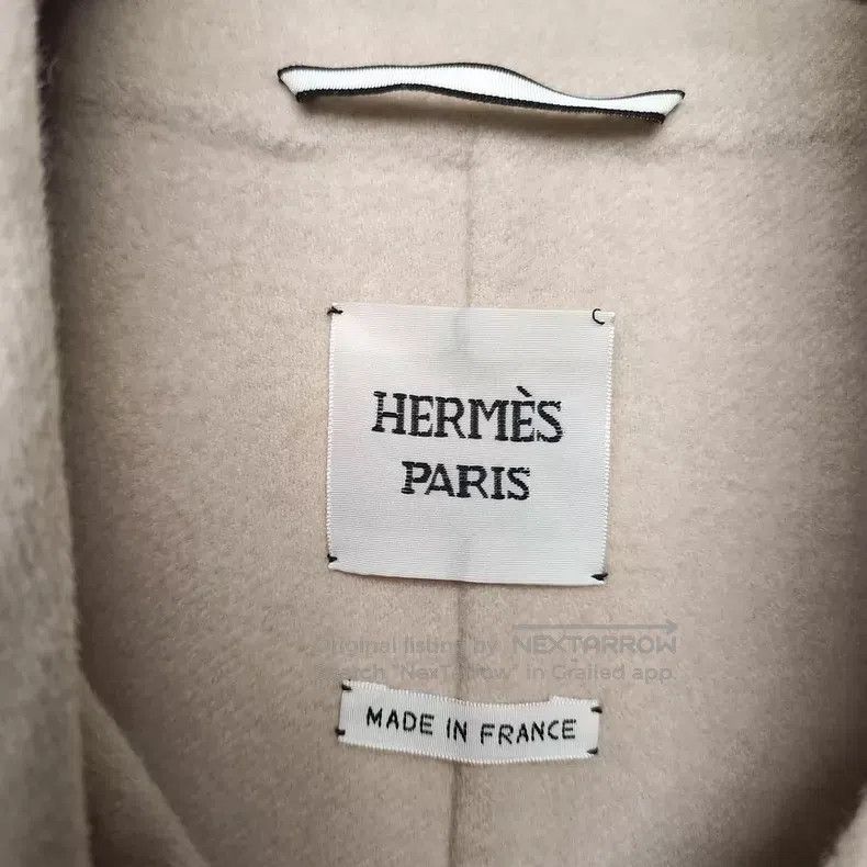 Hermes Hermes Solid Color Lapel Single-breasted Sleeveless Coat Size XS / US 0-2 / IT 36-38 - 3 Thumbnail