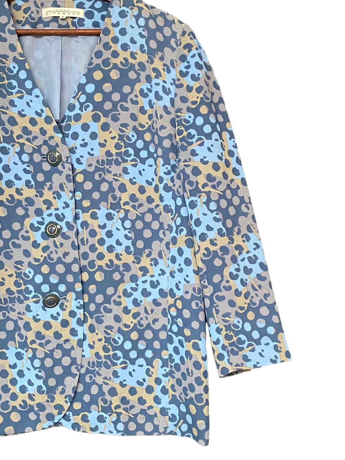 Designer × Givenchy Vintage Brand Givenchy Full Print Jacket 1990s Size US M / EU 48-50 / 2 - 4 Thumbnail