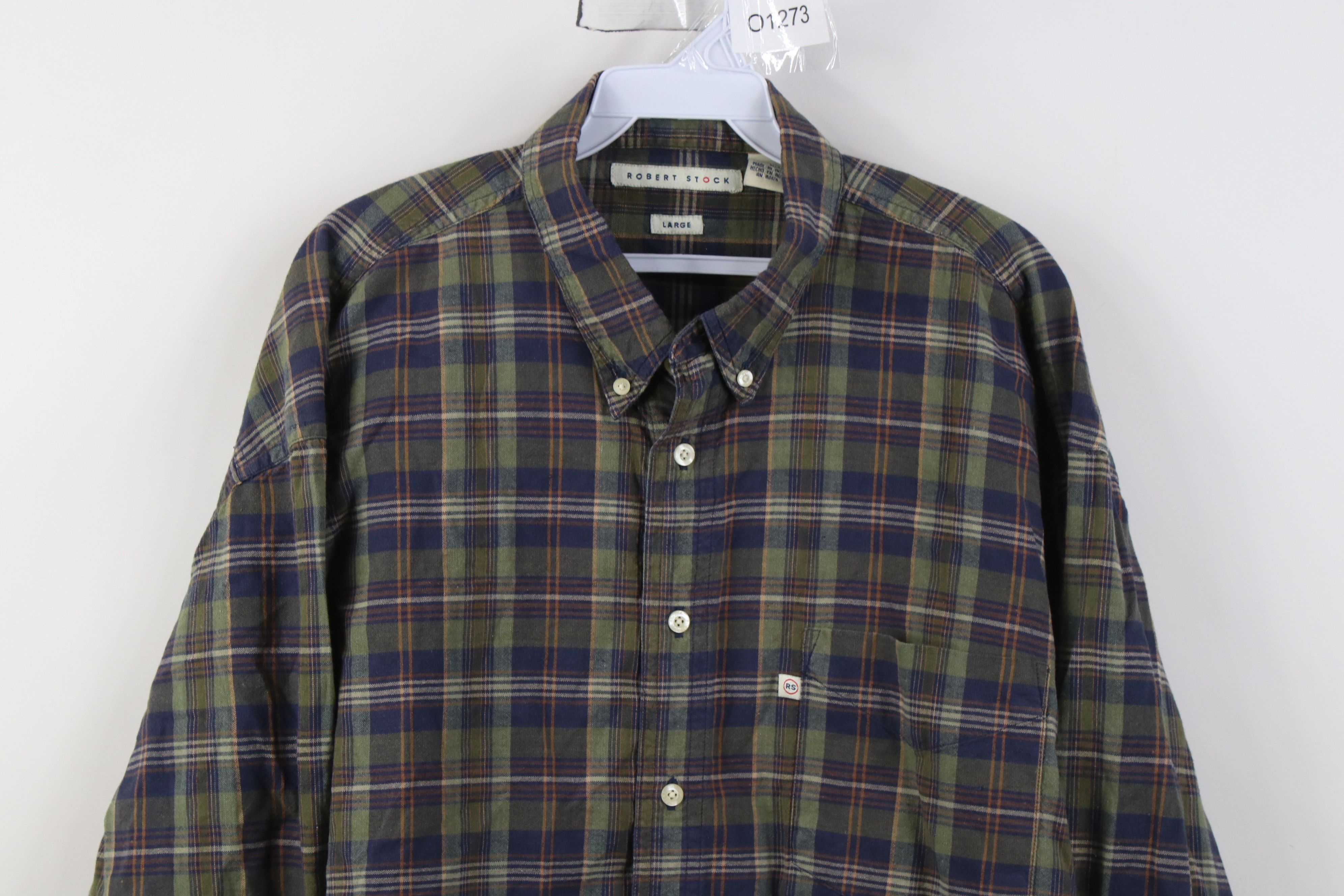 Vintage Vintage 90s Streetwear Collared Button Down Shirt Plaid Size US L / EU 52-54 / 3 - 2 Thumbnail