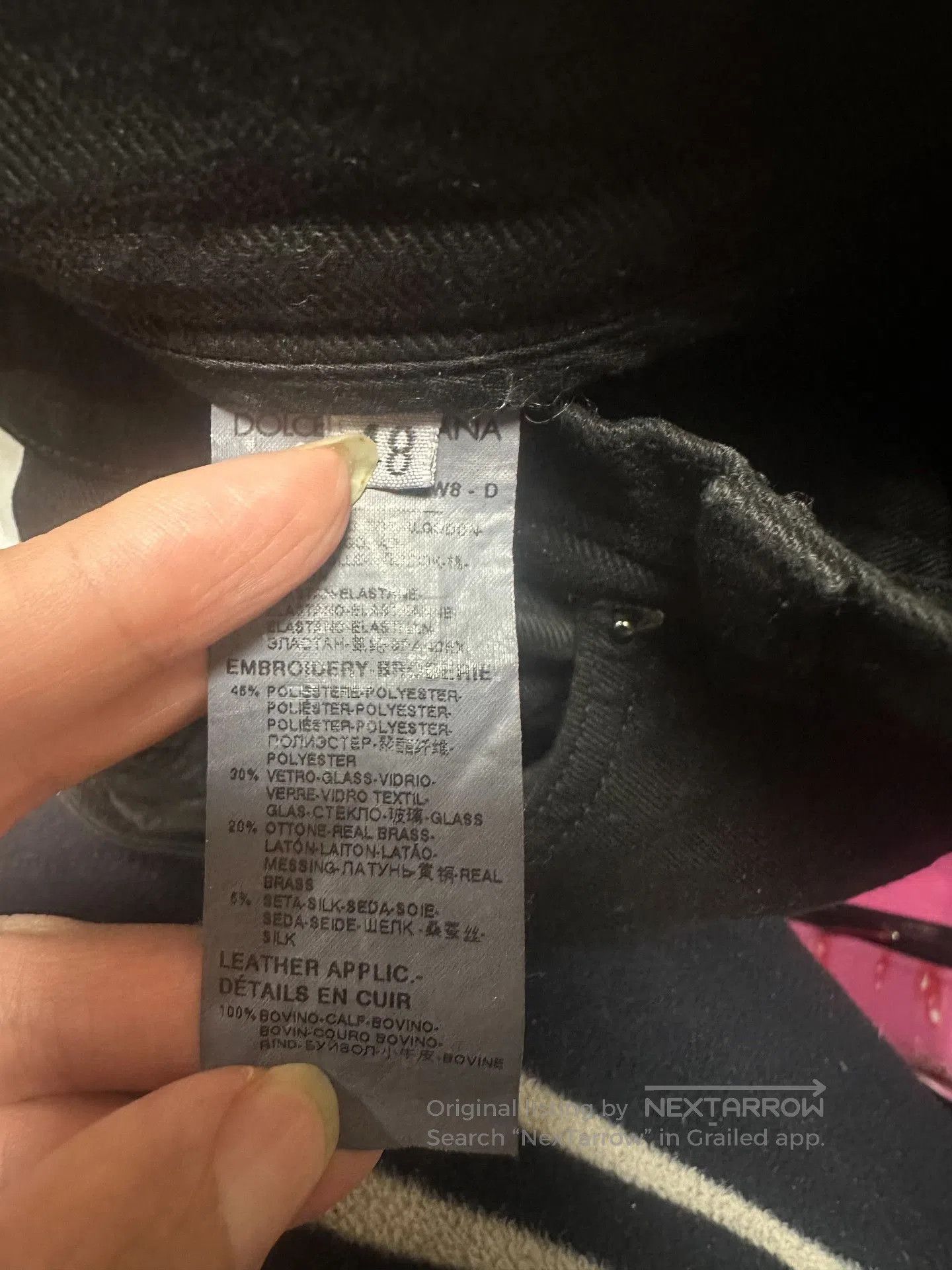 Dolce & Gabbana Dolce & Gabbana Crown Embroidery Jeans 48. Size US 32 / EU 48 - 8 Thumbnail