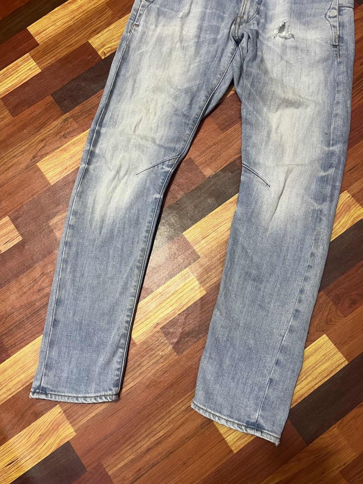 G-Star G Star RAW D Staq 3D Skinny Biker Jeans Size US 31 - 3 Thumbnail