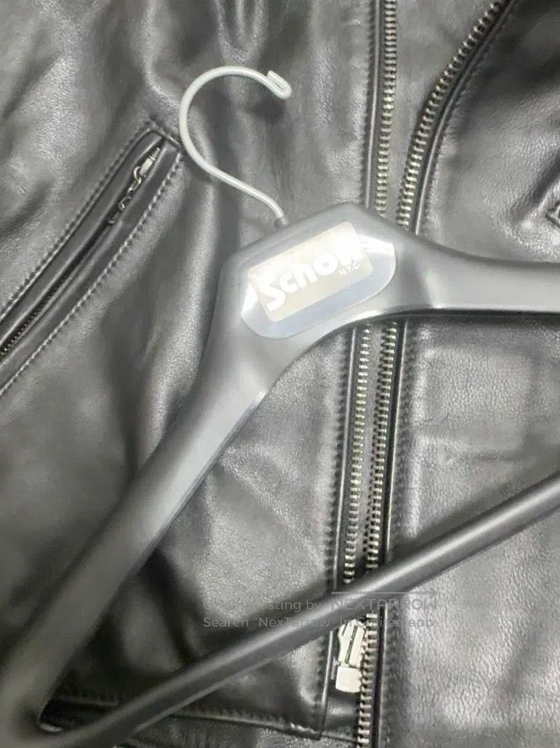 Schott Schott 503 cable-stayed regular cowhide jacket Size US M / EU 48-50 / 2 - 6 Thumbnail