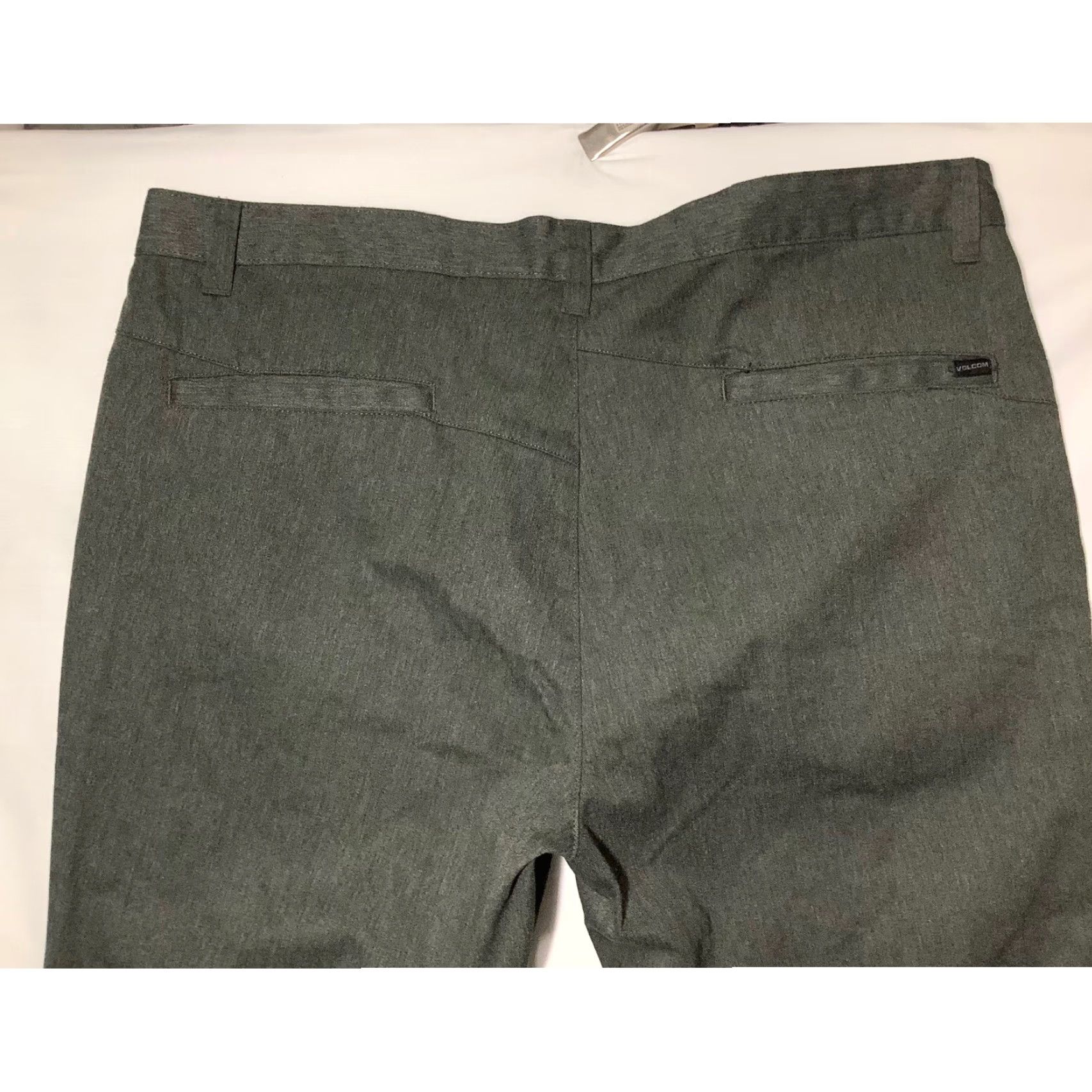 Volcom Volcom Mens Pants Size 40 Gray Chinos Straight Leg Casual Workwear Size US 40 / EU 56 - 6 Thumbnail