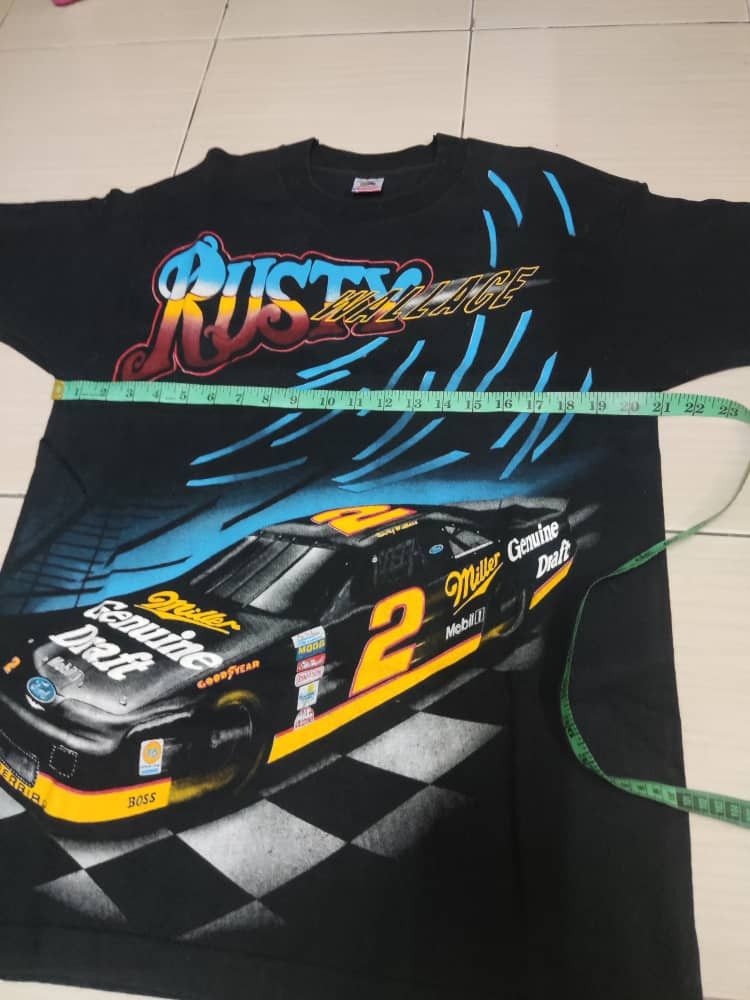 Fruit Of The Loom Vintage90 NASCAR RUSTY WALLACE Size US M / EU 48-50 / 2 - 3 Thumbnail