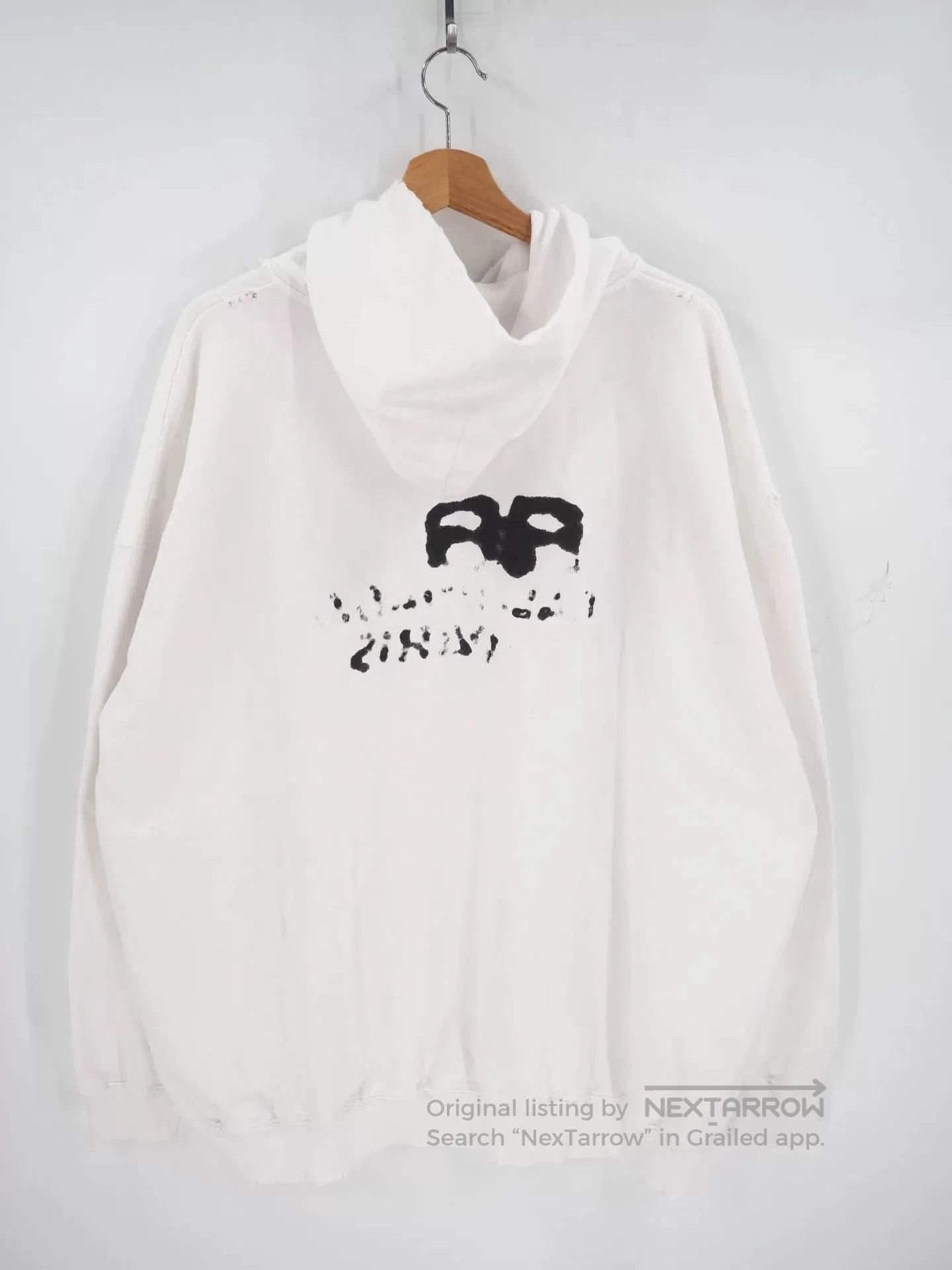 Balenciaga balenciaga hand drawn logo oversized hoodie. Size US M / EU 48-50 / 2 - 3 Thumbnail