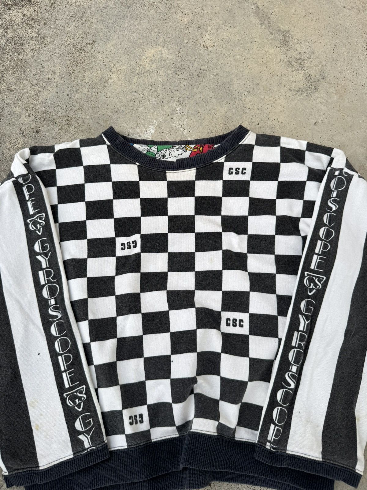 Vintage Vintage Japanese Horror Halloween Gyro Scope Boxy Crewneck Size US M / EU 48-50 / 2 - 10 Thumbnail