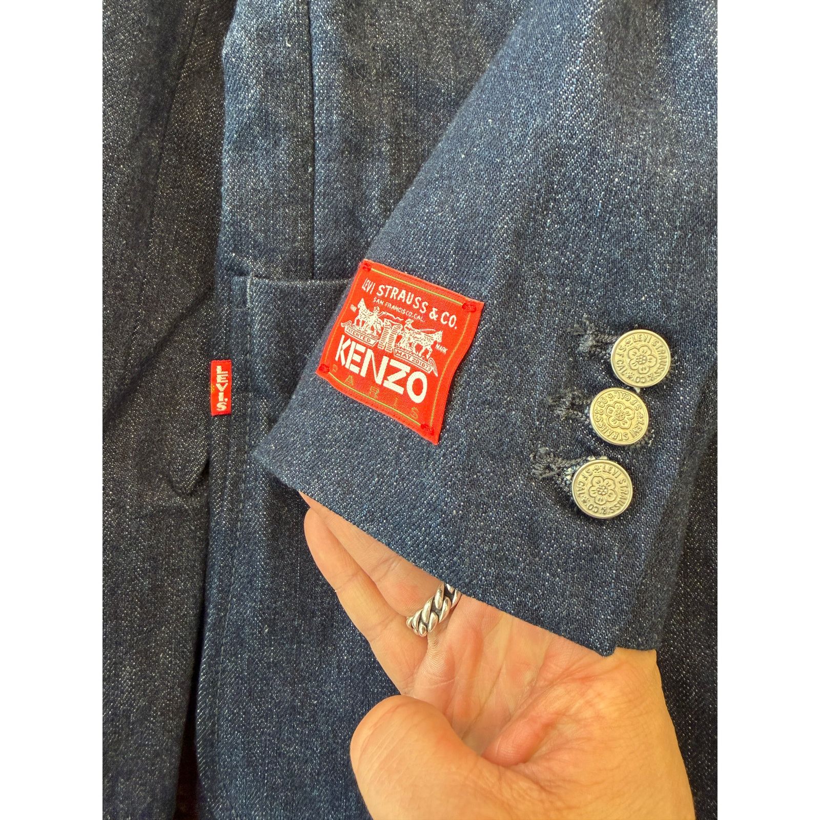 Kenzo × Levi's Levi's x Kenzo Denim Blazer Size US M / EU 48-50 / 2 - 3 Thumbnail