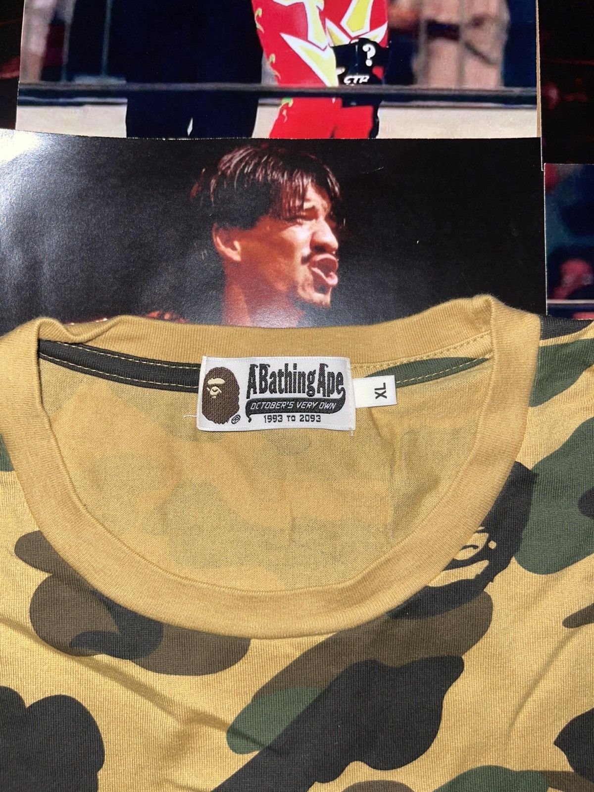 Bape × October's Very Own Bape x OVO 1st Camo Tee (XL) Size US XL / EU 56 / 4 - 7 Thumbnail