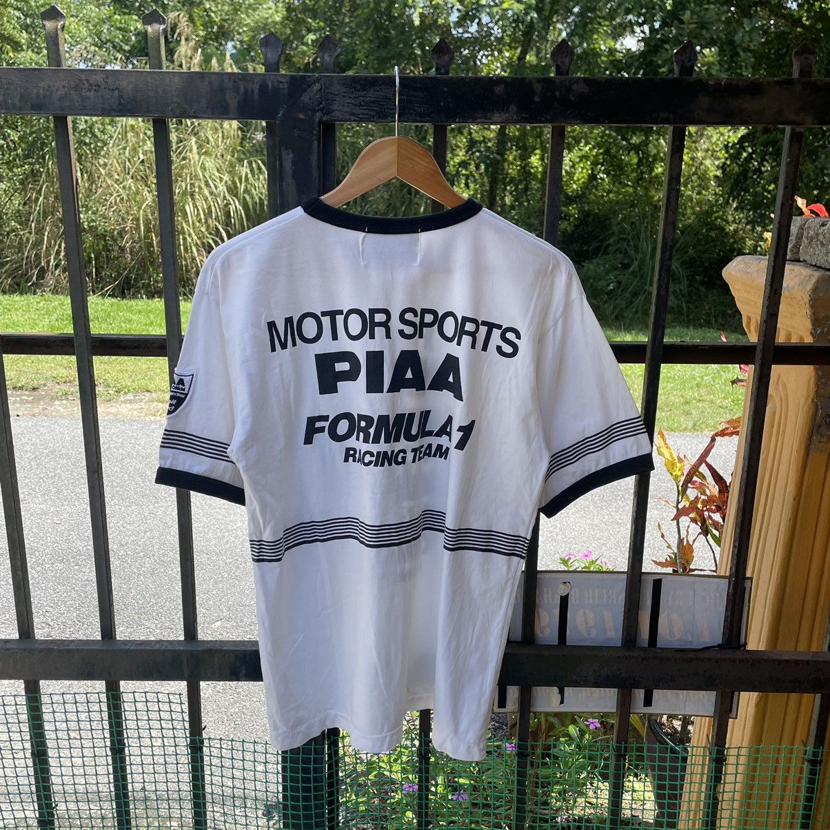 Formula 1 × Japanese Brand 🔥🔥🇯🇵PIAA Sports Formula 1 Racing Collection Ringer Tee Size US M / EU 48-50 / 2 - 2 Thumbnail