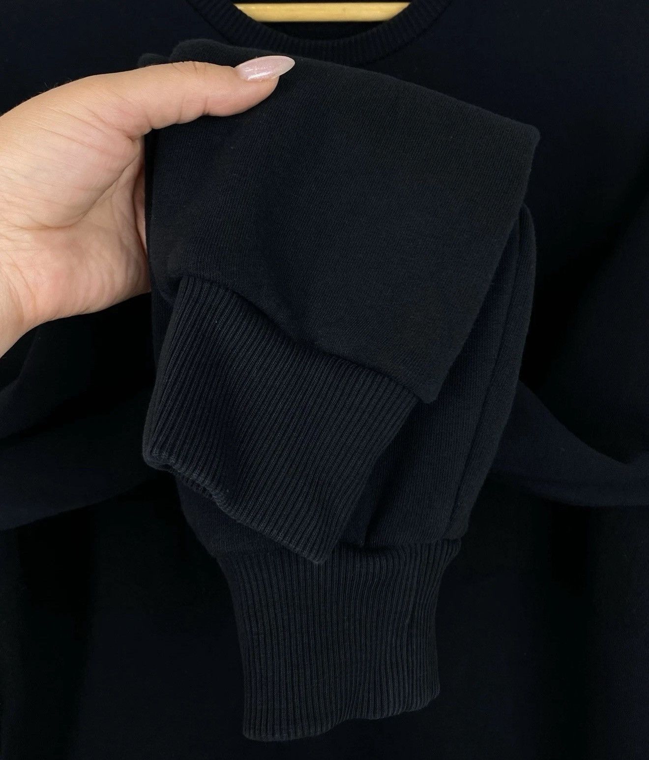 Reiss Reiss Alec Sweatshirt Crewneck Jumper Top Long Sleeve Black Size US L / EU 52-54 / 3 - 8 Thumbnail