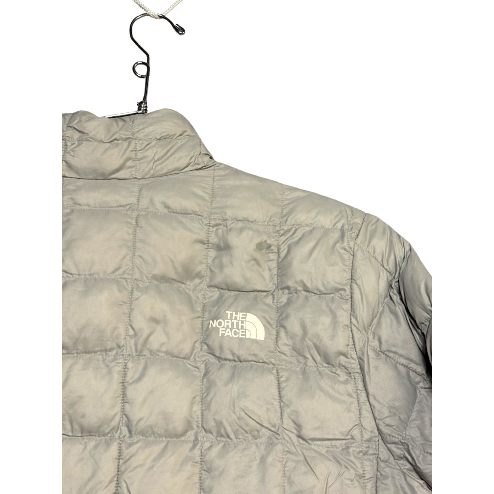 The North Face The North Face Thermoball Eco Full Zip Jacket Gray Silver Mens Sz L Size US L / EU 52-54 / 3 - 6 Thumbnail