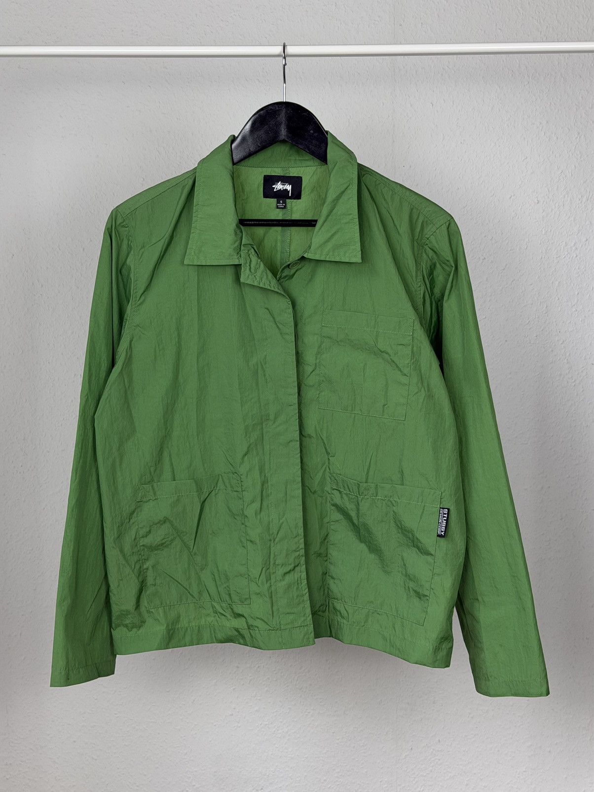 Stussy Stussy Women’s Nylon Jacket & Pants Set Green Size S Small Size S / US 4 / IT 40 - 2 Thumbnail