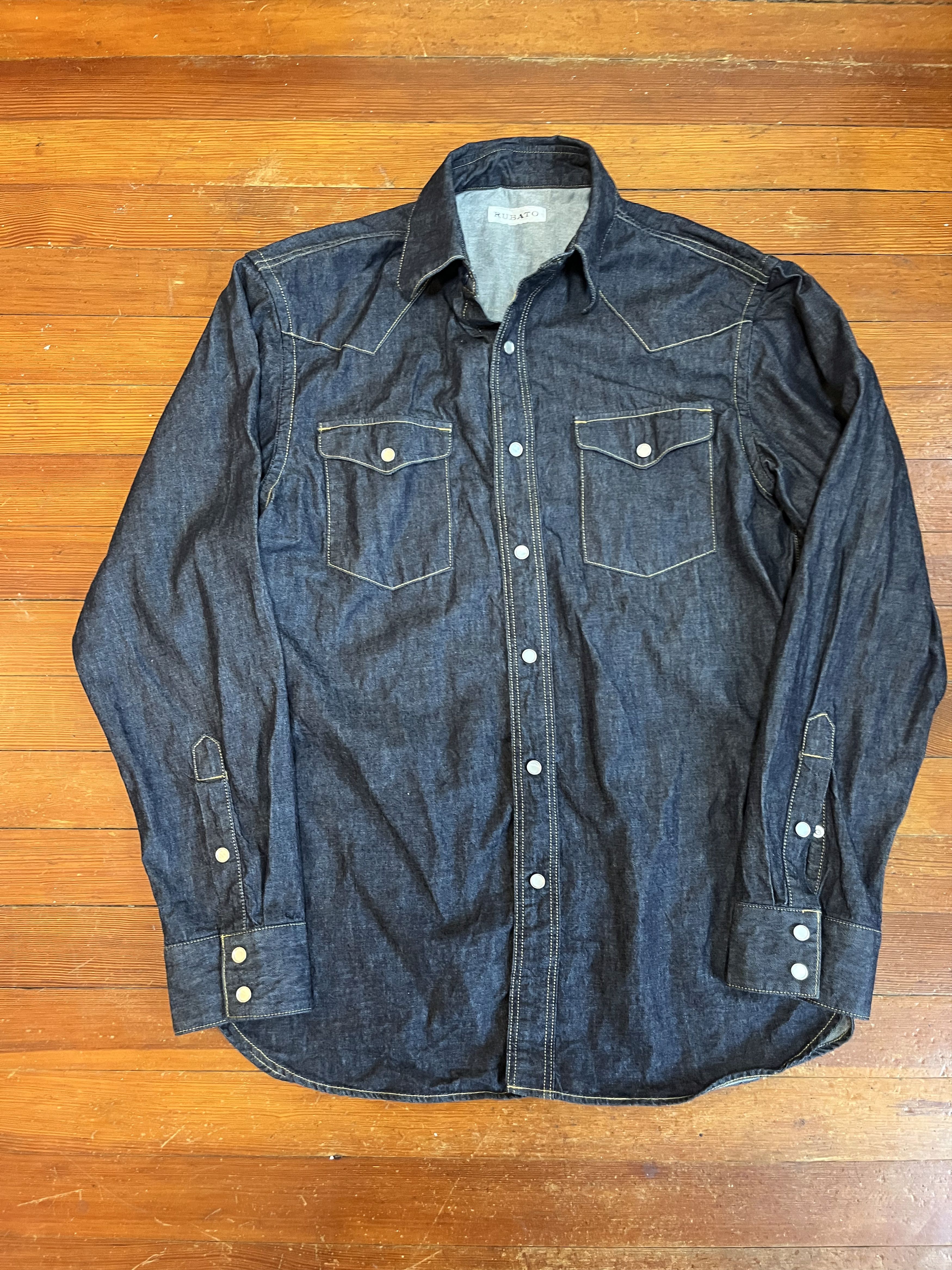 Rubato Roper Shirt in Indigo Size US L / EU 52-54 / 3 - 1 Thumbnail