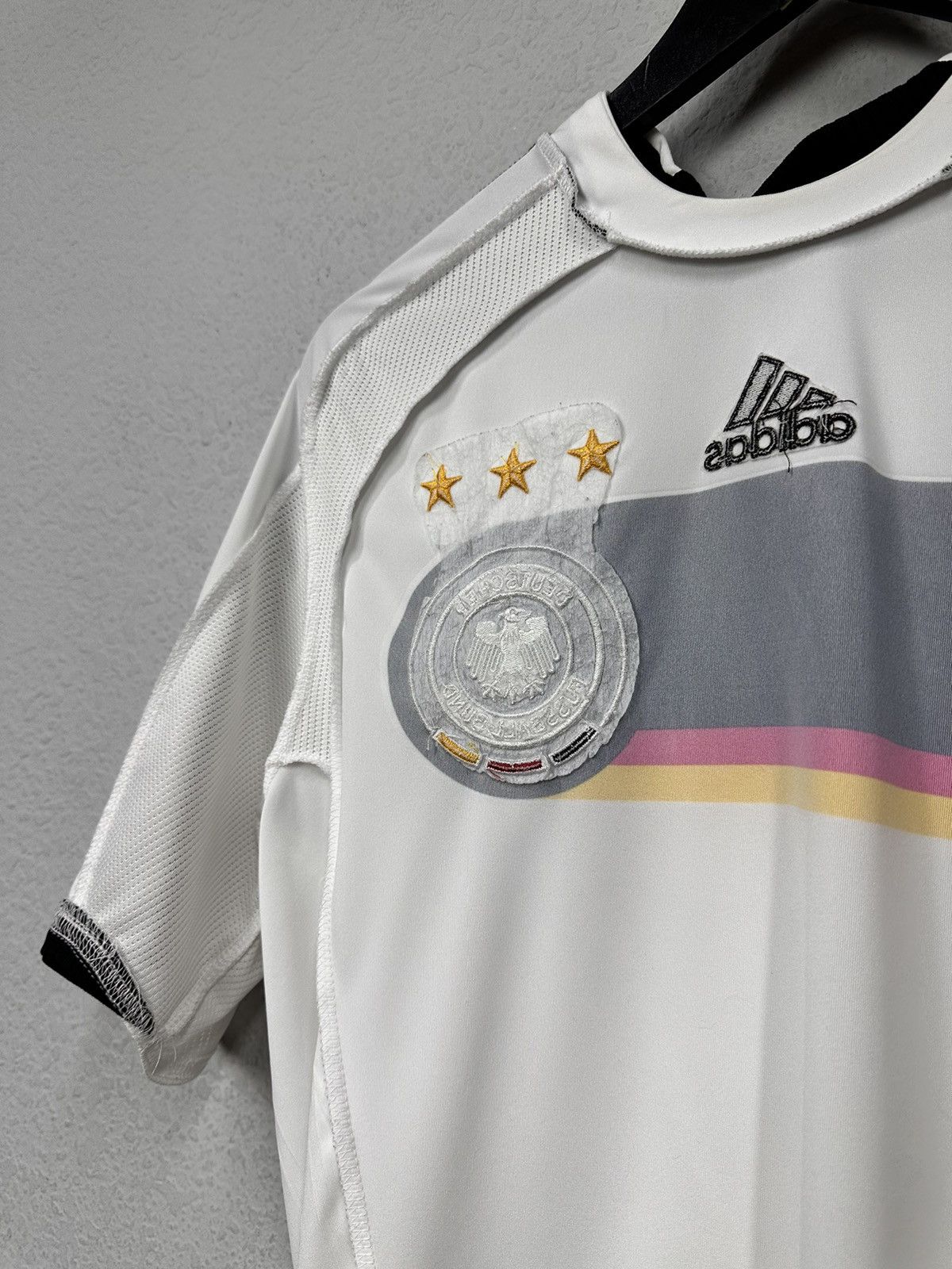 Adidas ADIDAS GERMANY 2008/09 DEUTSCHLAND SOCCER FOOTBALL JERSEY Size US M / EU 48-50 / 2 - 12 Thumbnail