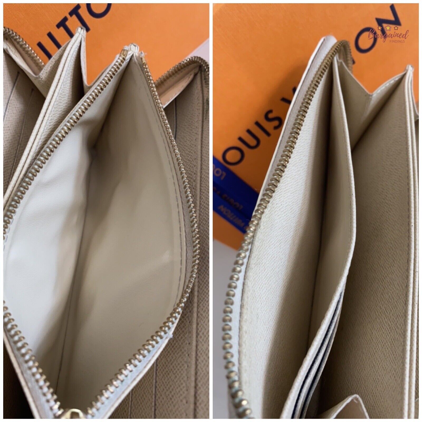 Louis Vuitton Louis Vuitton Damier Azur Leather Zippy Organizer Wallet Size ONE SIZE - 10 Thumbnail