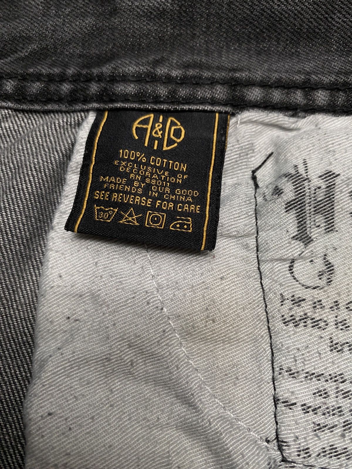 AKOO × Designer × Vintage Vintage Brand Akoo Baggy Jeans 2000s Size US 40 / EU 56 - 9 Thumbnail