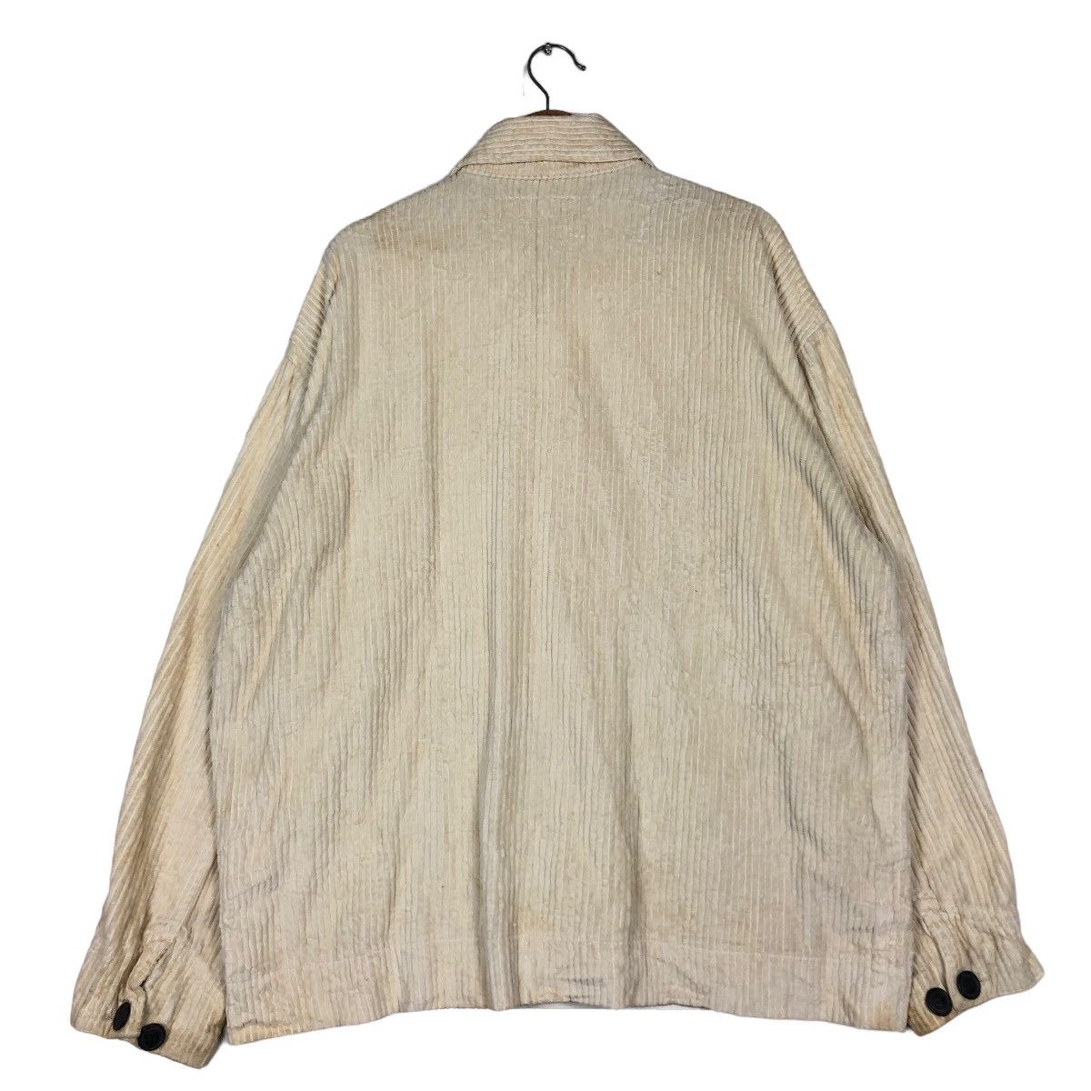 Issey Miyake 🔥Vintage Chore Corduroy Jacket Big Pocket Seavan Japan Made Size US L / EU 52-54 / 3 - 8 Thumbnail