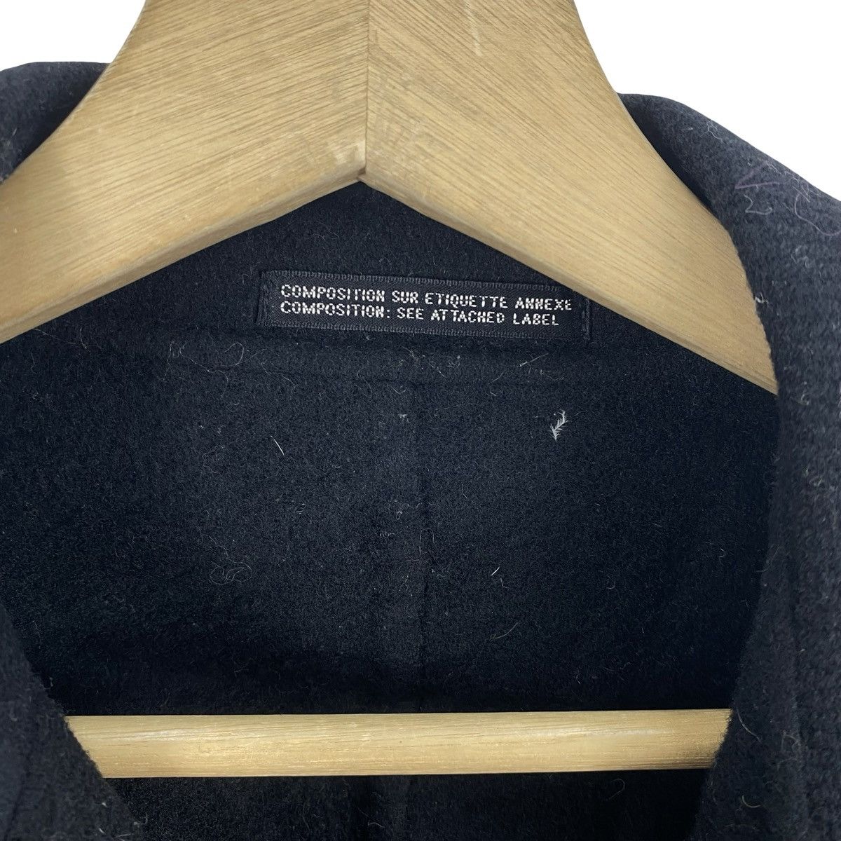 Vintage Vintage MINIMALIST Wrap Jacket Short Coat Open Front Size XS / US 0-2 / IT 36-38 - 8 Thumbnail