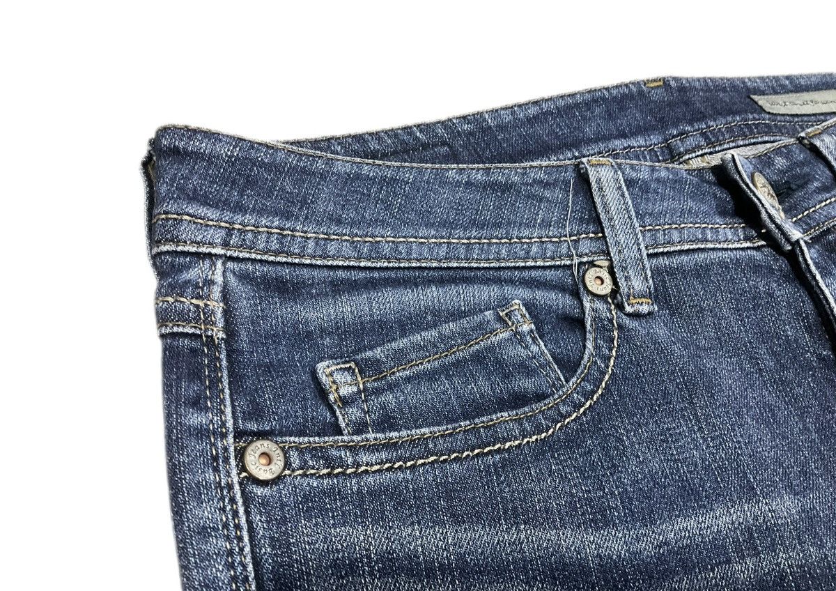 Japanese Brand 🔥Sick Y2K Sweet Camel Flared Denim Size US 34 / EU 50 - 4 Thumbnail