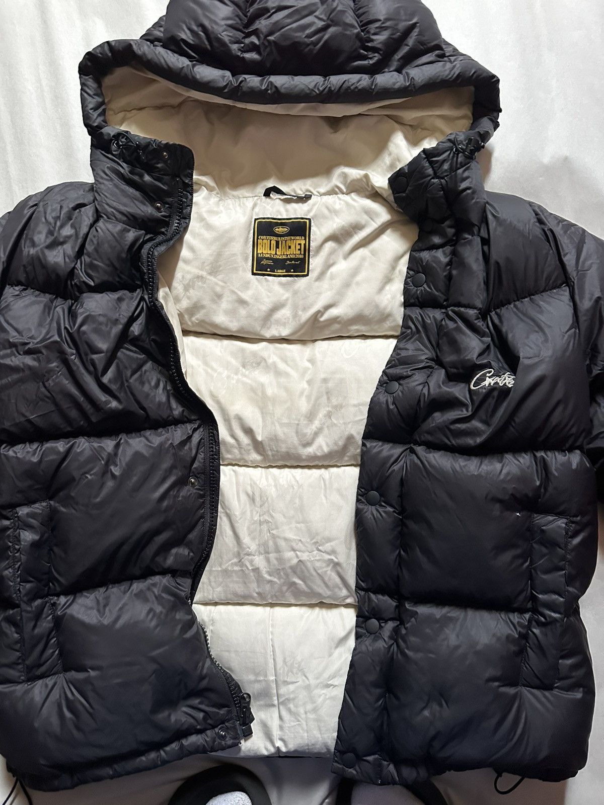 Corteiz Corteiz Bolo Jacket V2 Black/Cream Size US L / EU 52-54 / 3 - 7 Thumbnail