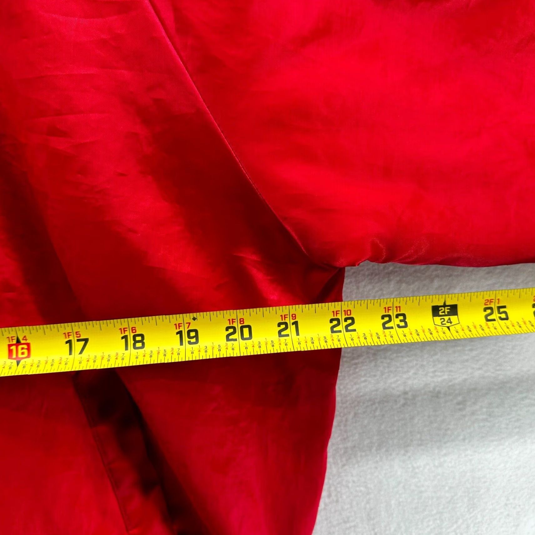 Vintage VINTAGE Eagle Athletic Club Nylon Bomber Jacket Mens XL Red Satin 90s Baseball Gym Racing Snap Closure Mid-Length Jacket Size US XL / EU 56 / 4 - 7 Thumbnail