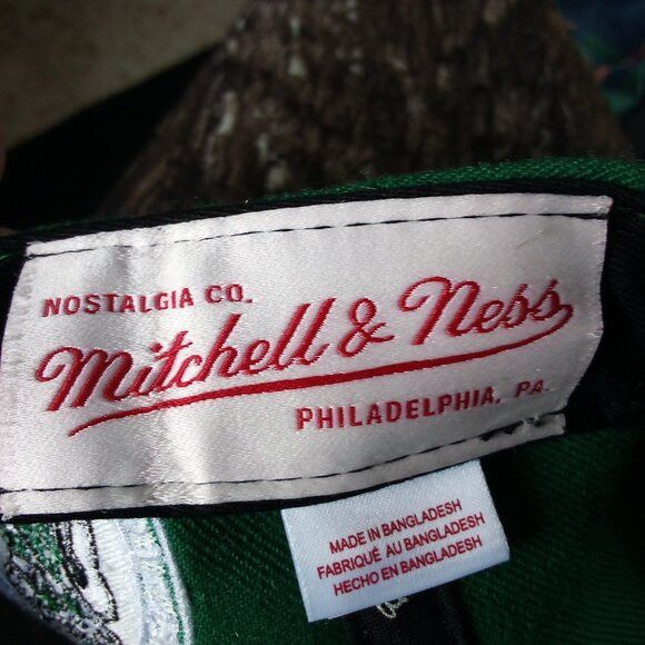 Mitchell & Ness × NBA Deadstock Mitchell & Ness Boston Celtics Snap Hat Cap Size ONE SIZE - 7 Thumbnail