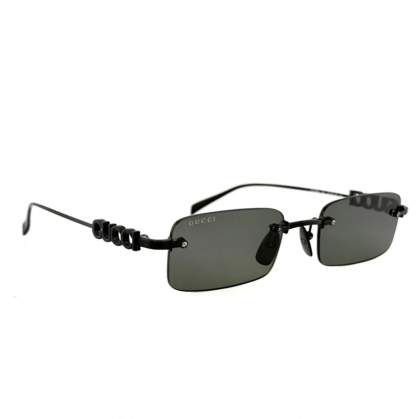 Gucci GUCCI 1808 Black Narrow Square GG1808S Sunglasses 001 Size ONE SIZE - 7 Thumbnail