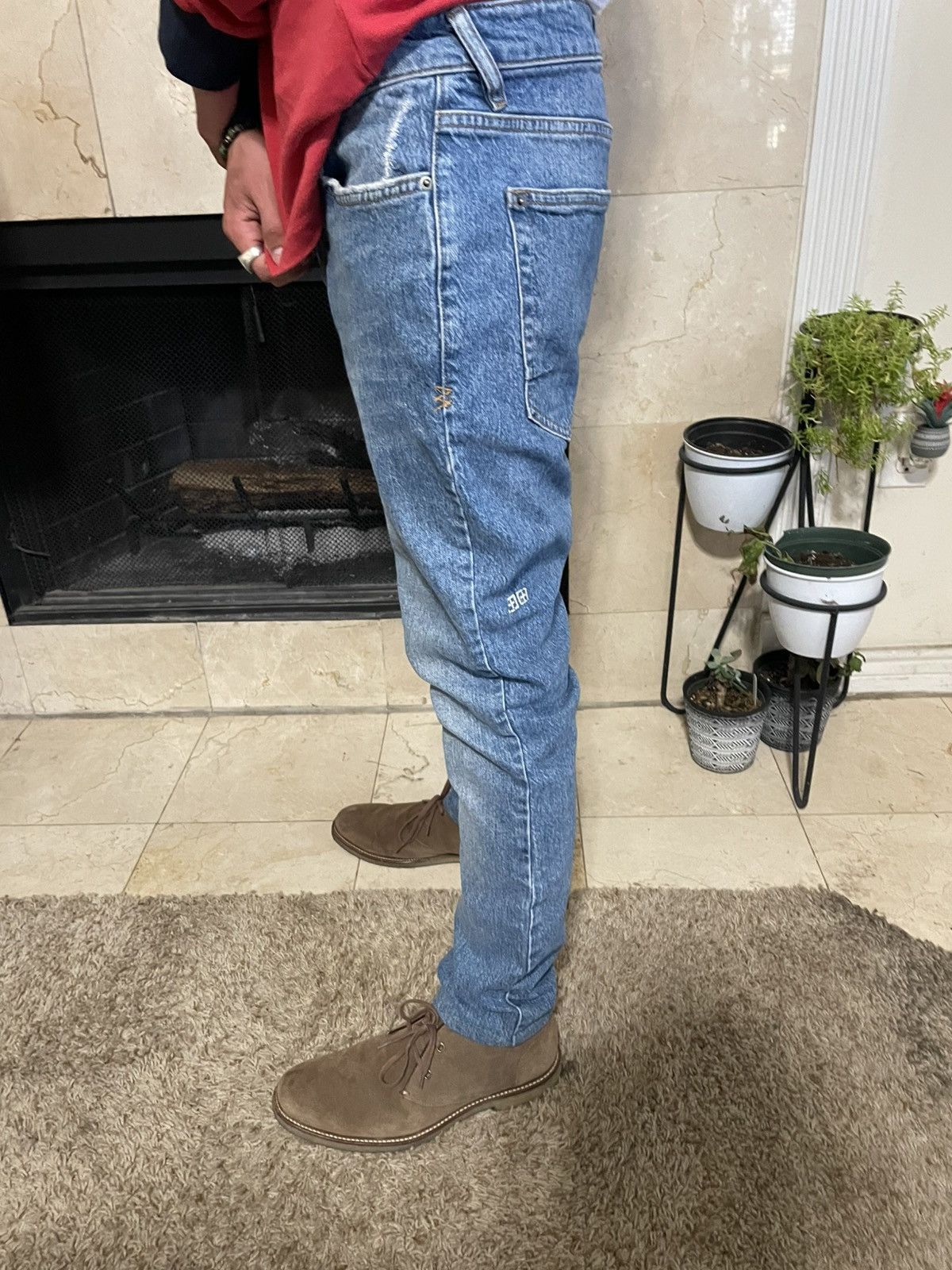 Ksubi Slim Skinny Button Fly jeans Size US 32 / EU 48 - 7 Thumbnail