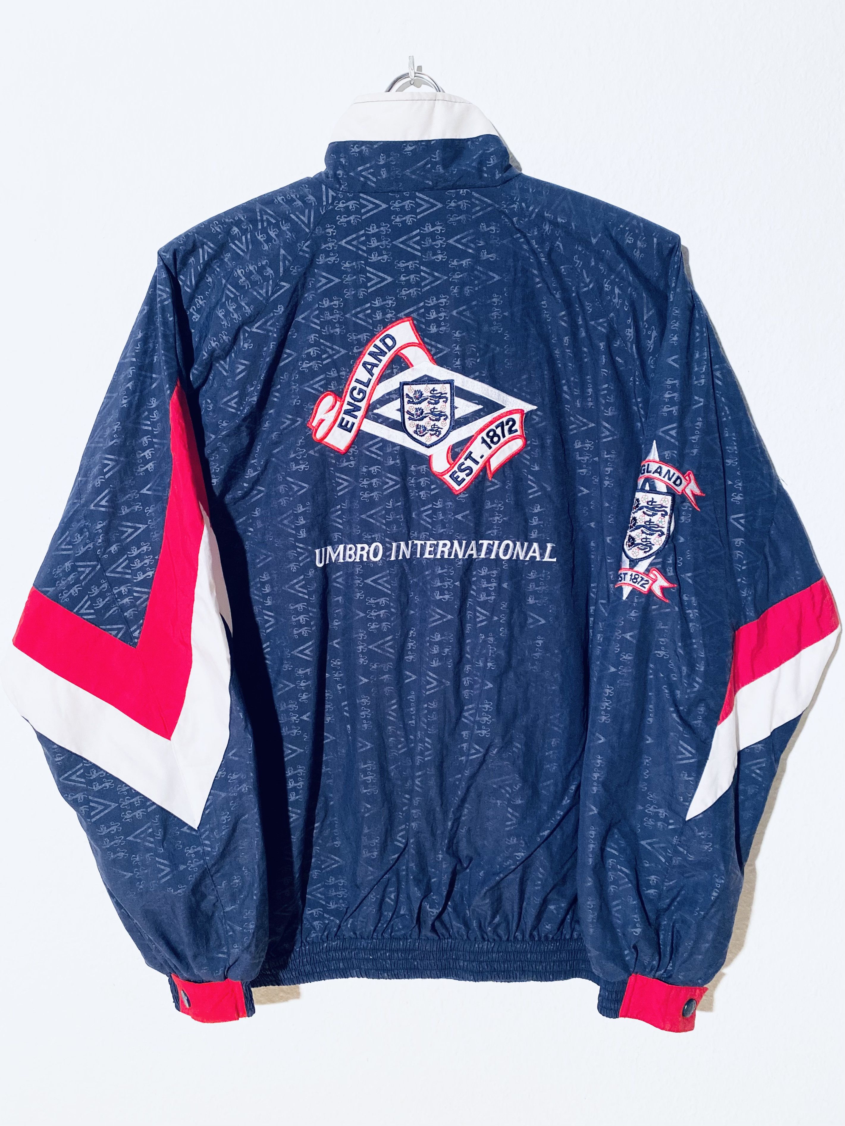 Umbro England Training Tracksuit 1990 / 1992 Umbro 90/92 Size US M / EU 48-50 / 2 - 3 Thumbnail