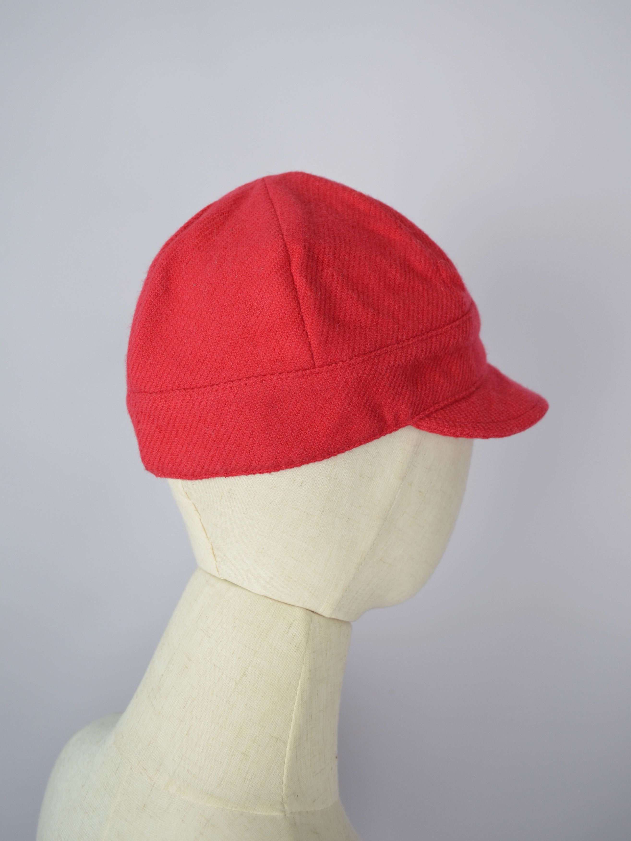 Burberry Womens Burberry Wool/Cashmere Pink/Red Beret Hat Size M Size ONE SIZE - 7 Thumbnail