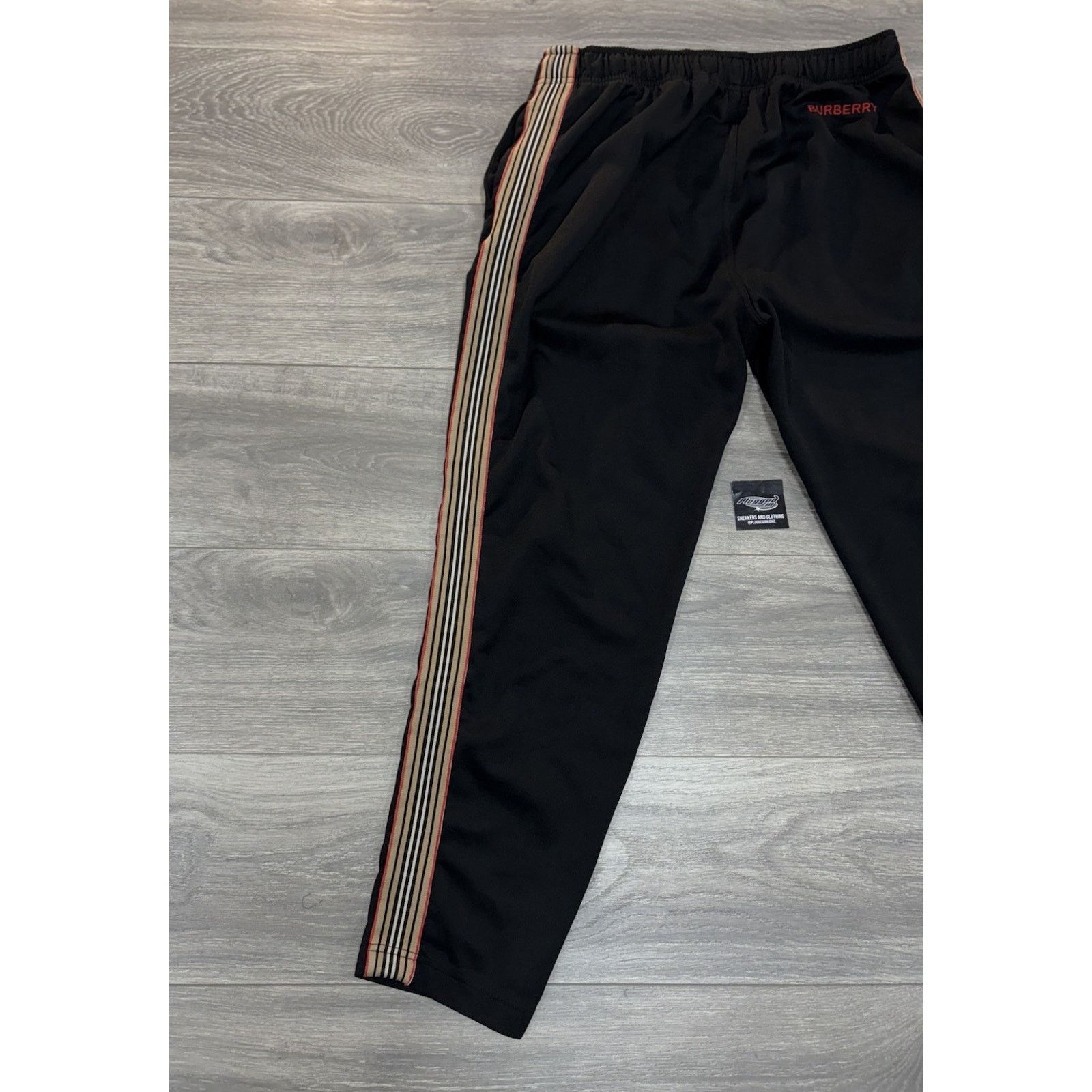 Burberry Burberry Striped Track Suit ' Black ' | EXCELLENT! Size US L / EU 52-54 / 3 - 16 Thumbnail
