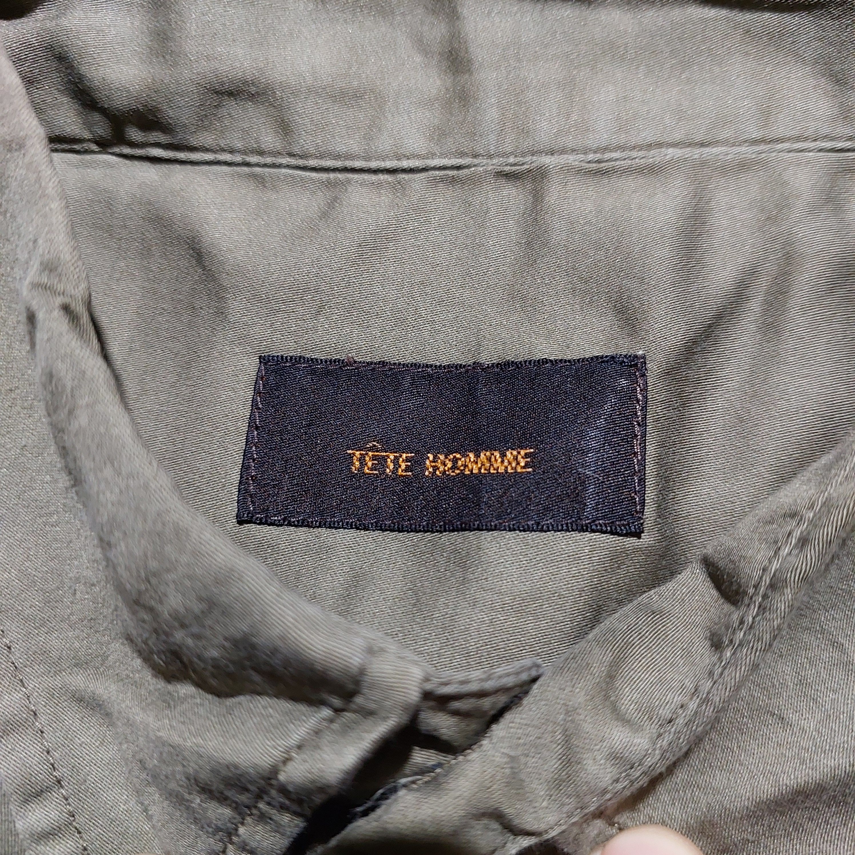 Tete Homme Tete Homme two pocket work shirt Size US M / EU 48-50 / 2 - 8 Thumbnail
