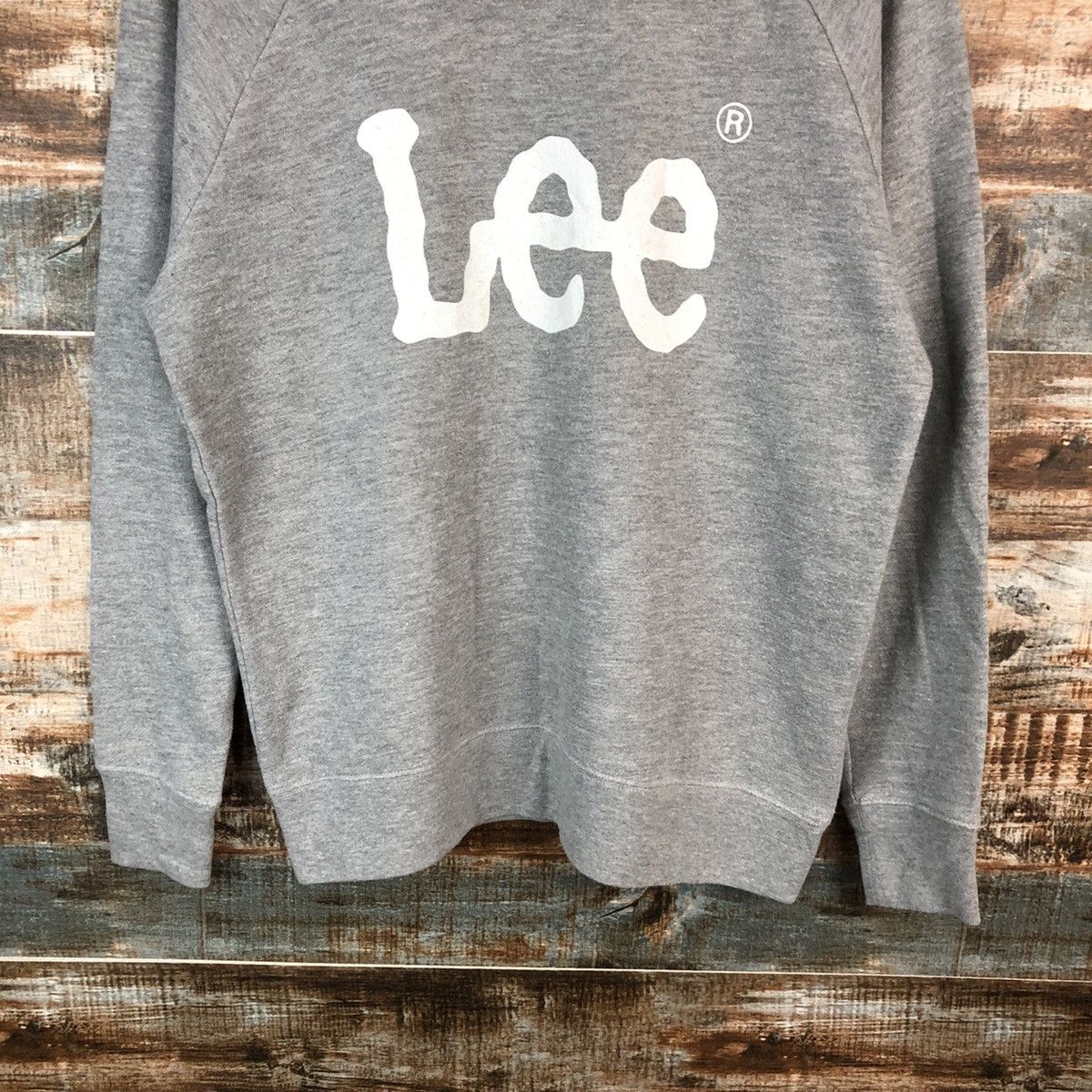 Lee × Vintage Lee union made vintage Grey Sweatshirt #A1519 Size US M / EU 48-50 / 2 - 6 Thumbnail