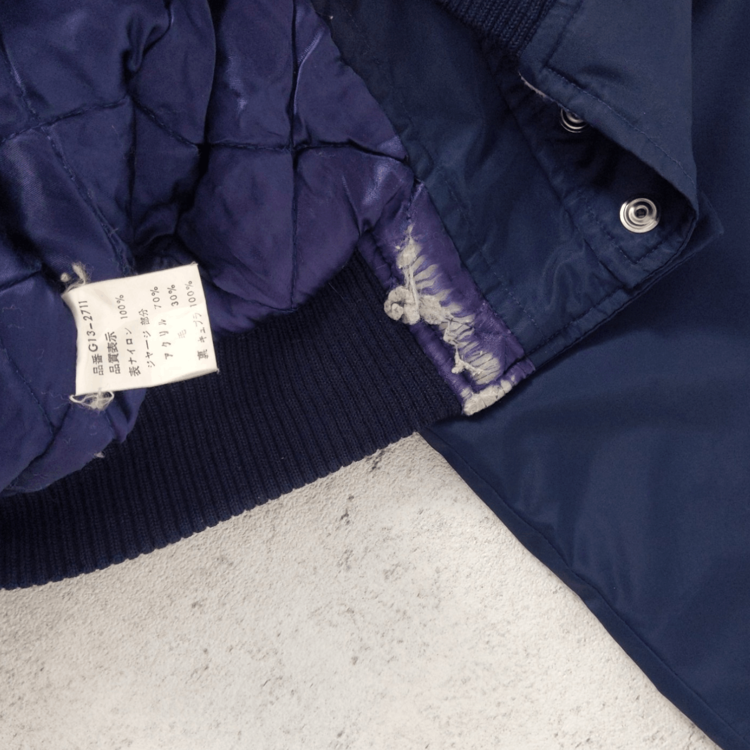 Japanese Brand × McGregor × Vintage Vintage SunFaded 90s McGregor Varsity Bomber Jacket Size US L / EU 52-54 / 3 - 11 Thumbnail
