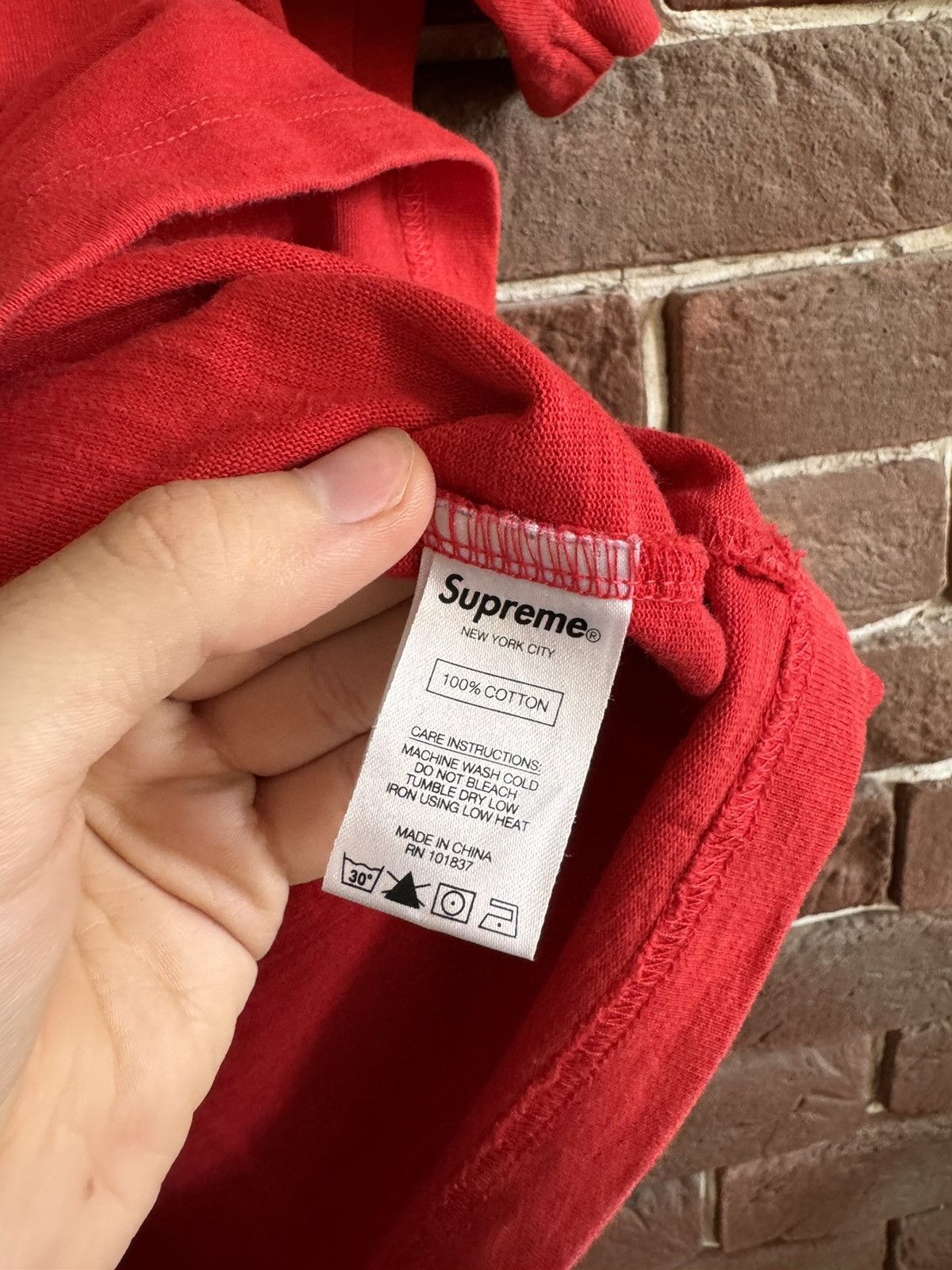 Supreme Rare Supreme flame logo S/S top FW19 tee tshirt Hype Street Size US M / EU 48-50 / 2 - 12 Thumbnail