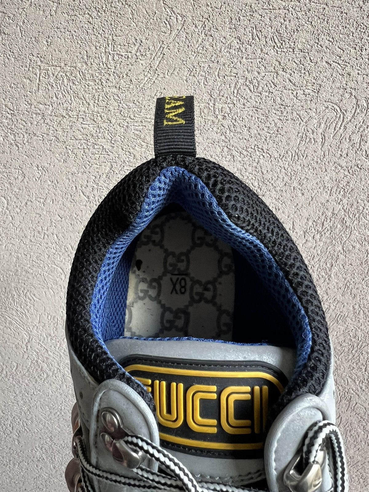 Gucci Gucci Flashtrek SEGA Reflective Grey Size US 9 / EU 42 - 5 Thumbnail