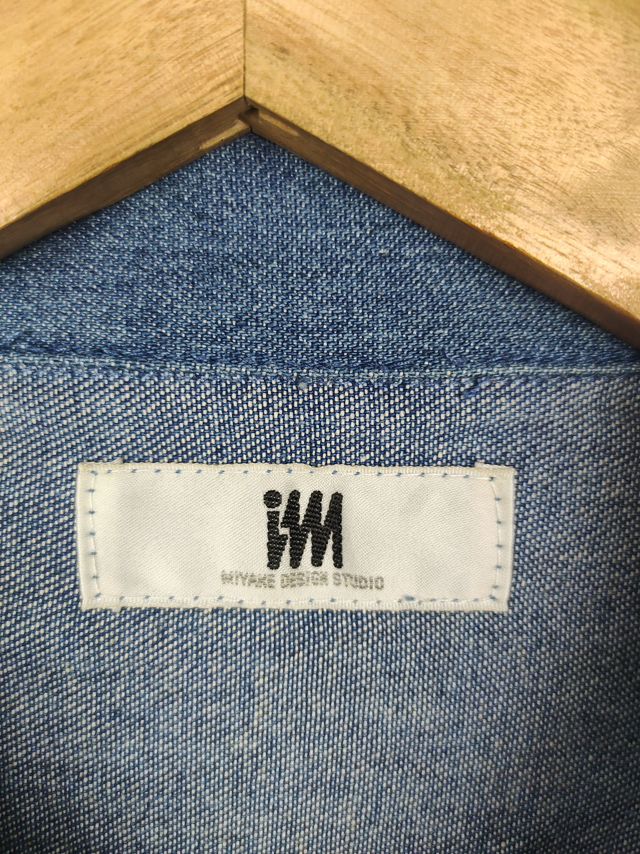 Issey Miyake × Vintage Vintage Issey Miyake Design Denim Zipper Jacket Size US XL / EU 56 / 4 - 5 Thumbnail